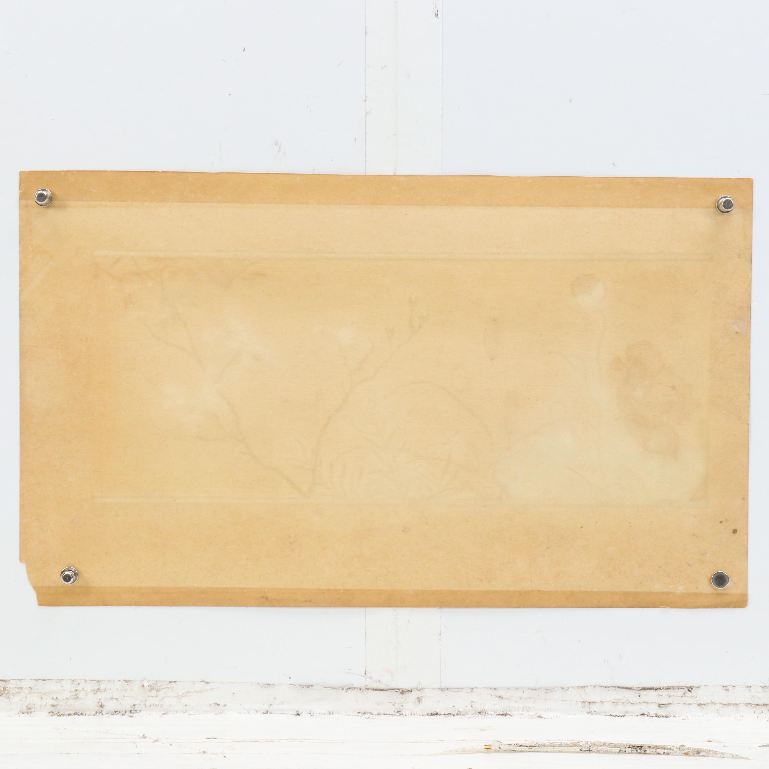 Woodblock After Sakai Hōitsu from "Birds and Flowers of the Four Seasons"