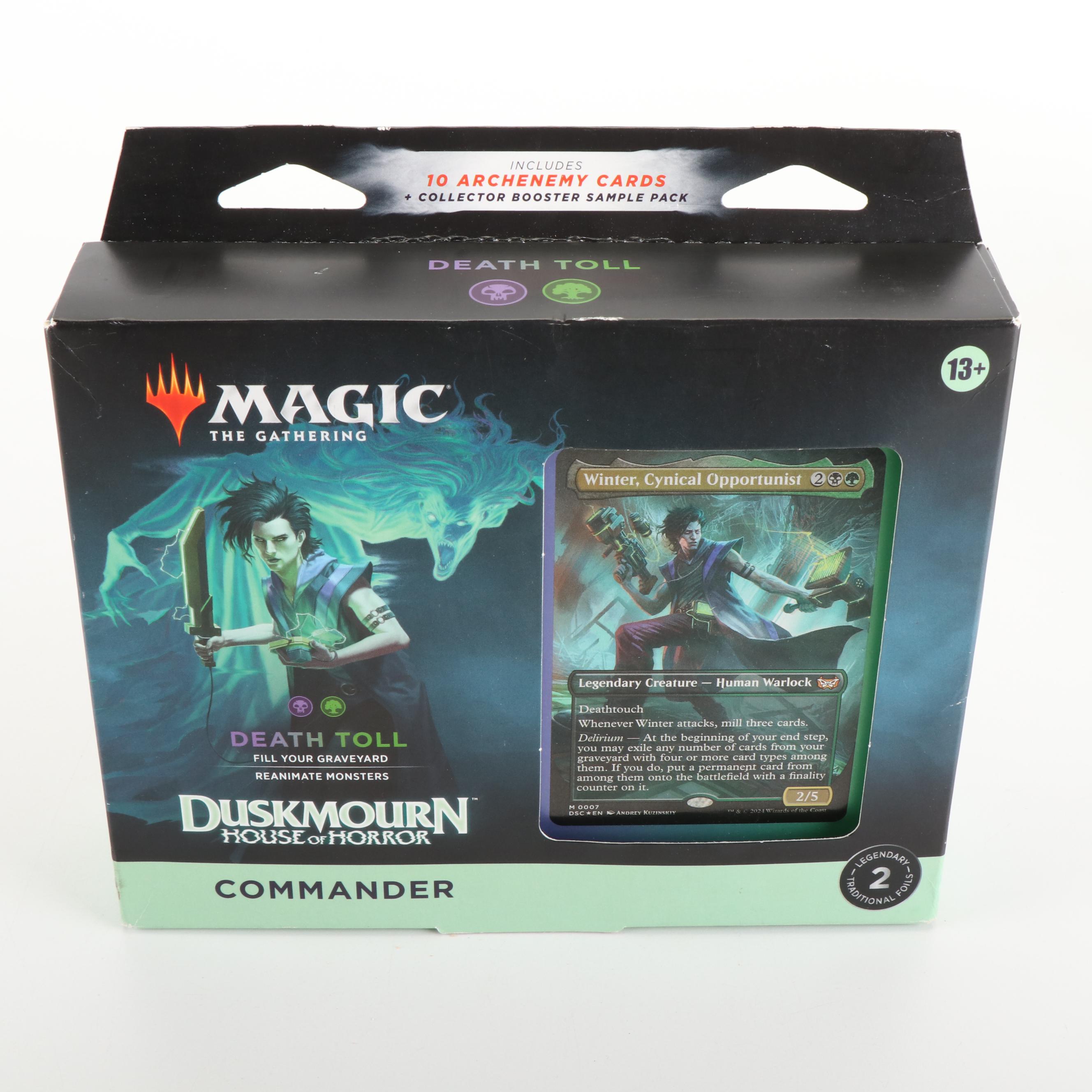 Sealed Magic: The Gathering Box with Yu-Gi-Oh! Cards, Early 21st Century