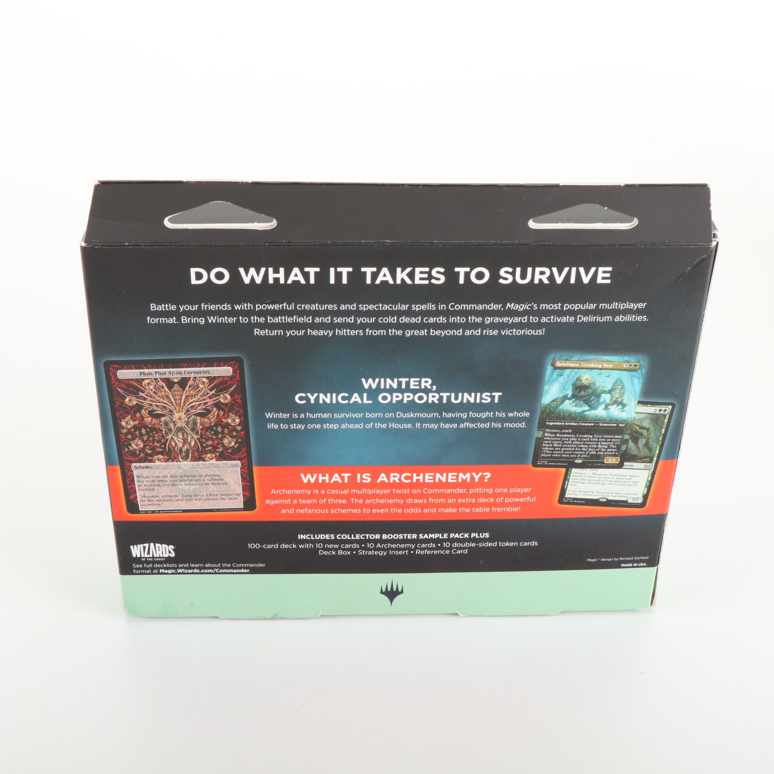 Sealed Magic: The Gathering Box with Yu-Gi-Oh! Cards, Early 21st Century