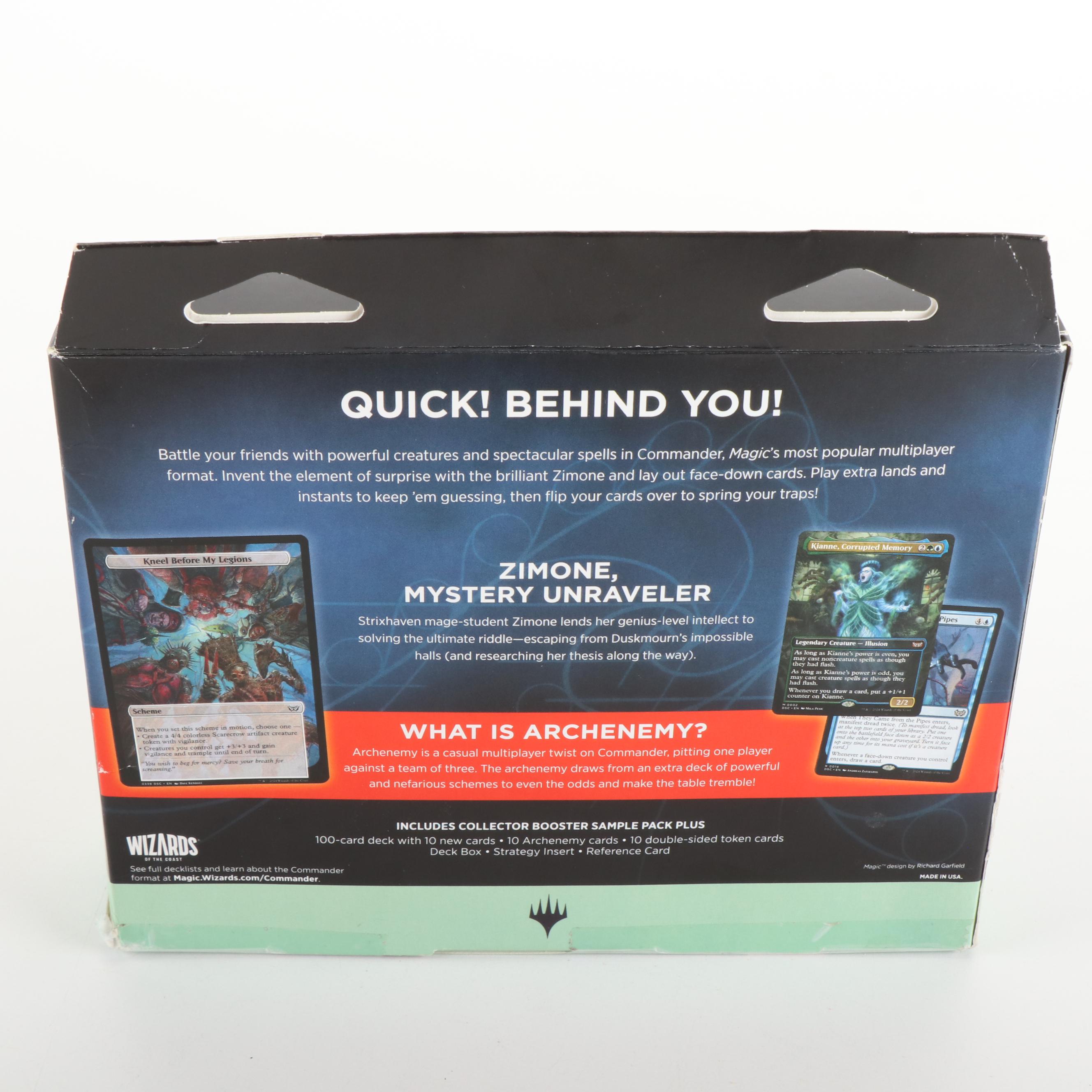 Sealed Magic: The Gathering Box with Yu-Gi-Oh! Cards, Early 21st Century