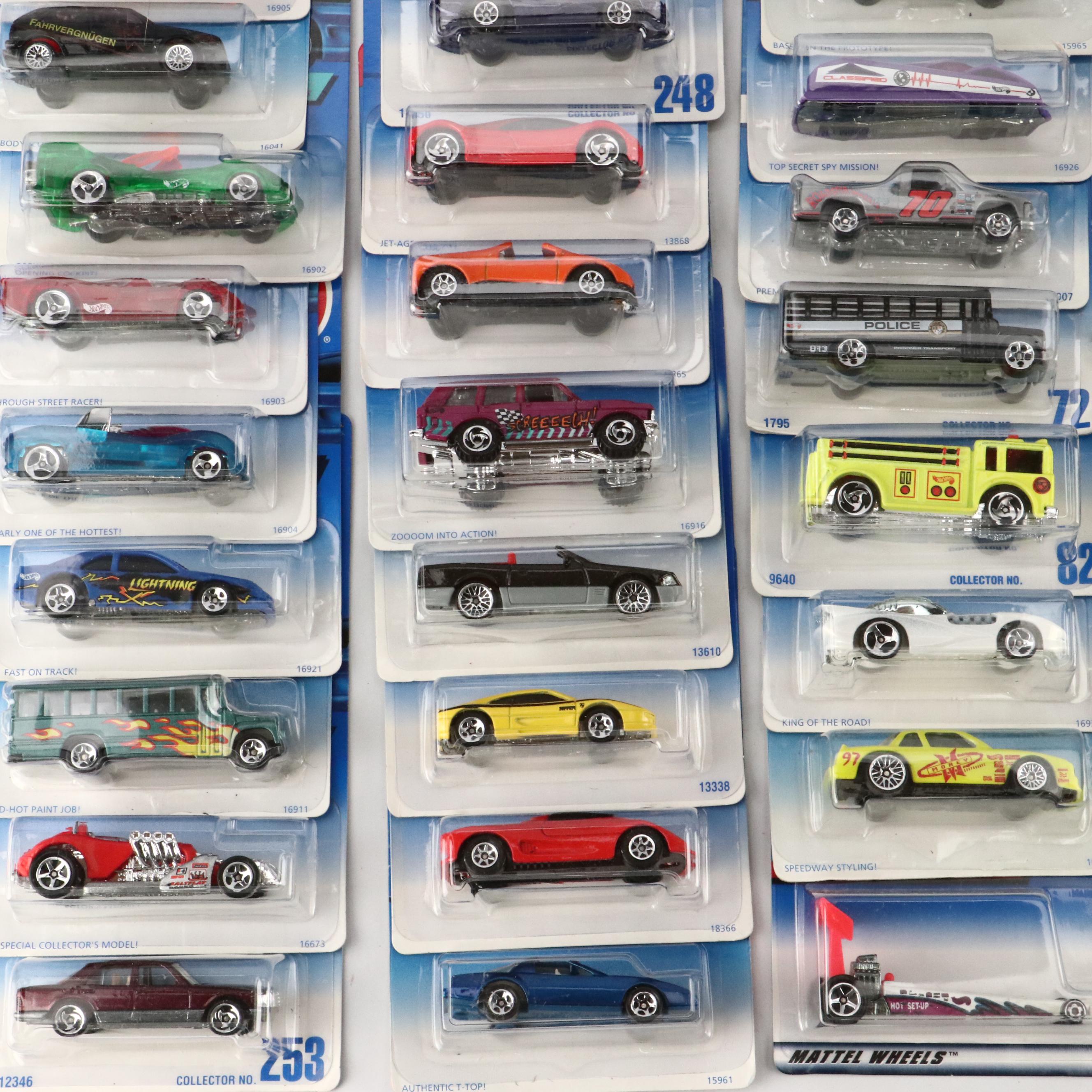 Hot Wheels "Shadow Jet," "1970 Dodge Charger Daytona" and More Toy Cars