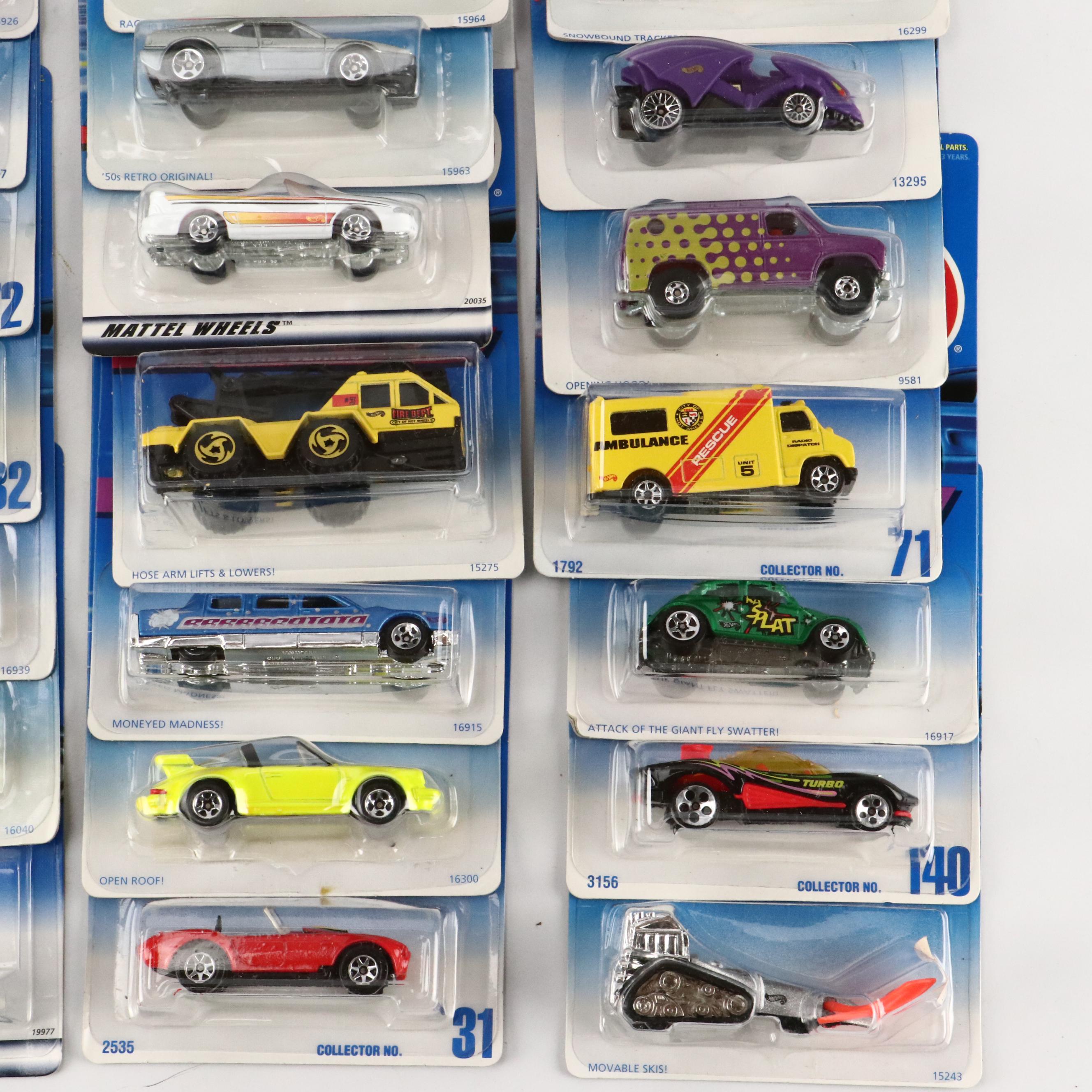 Hot Wheels "Shadow Jet," "1970 Dodge Charger Daytona" and More Toy Cars