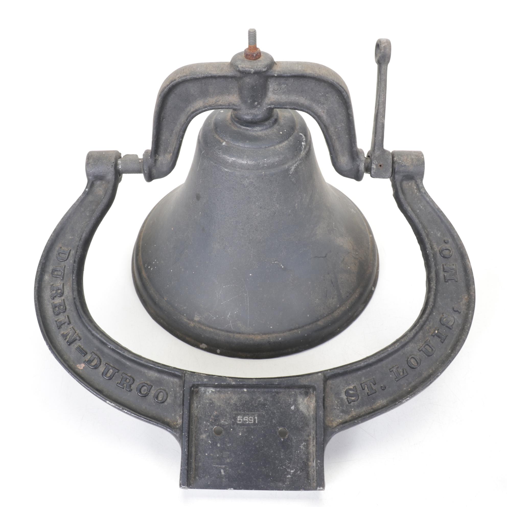 Cast Iron Red-D-Bell Cup Bell & Crotal