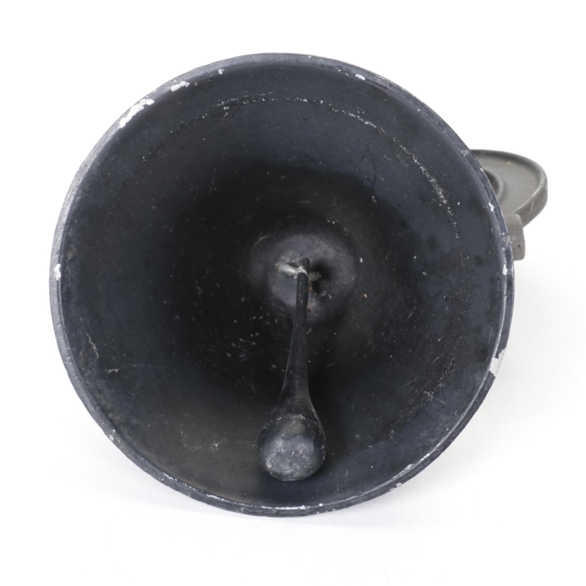 Cast Iron Red-D-Bell Cup Bell & Crotal