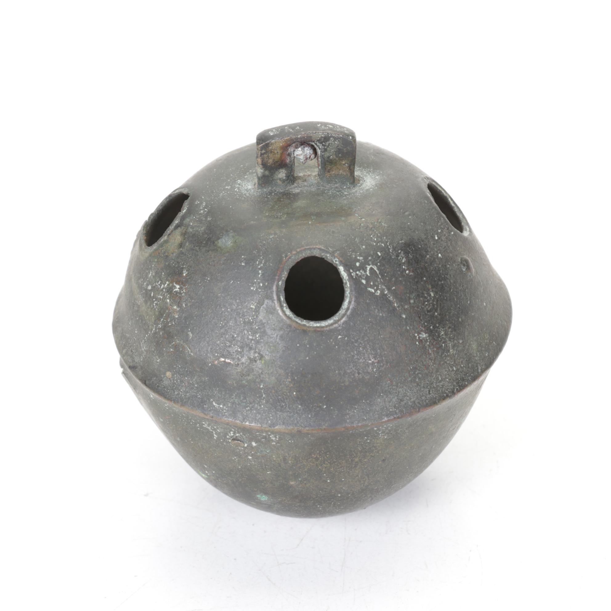 Cast Iron Red-D-Bell Cup Bell & Crotal