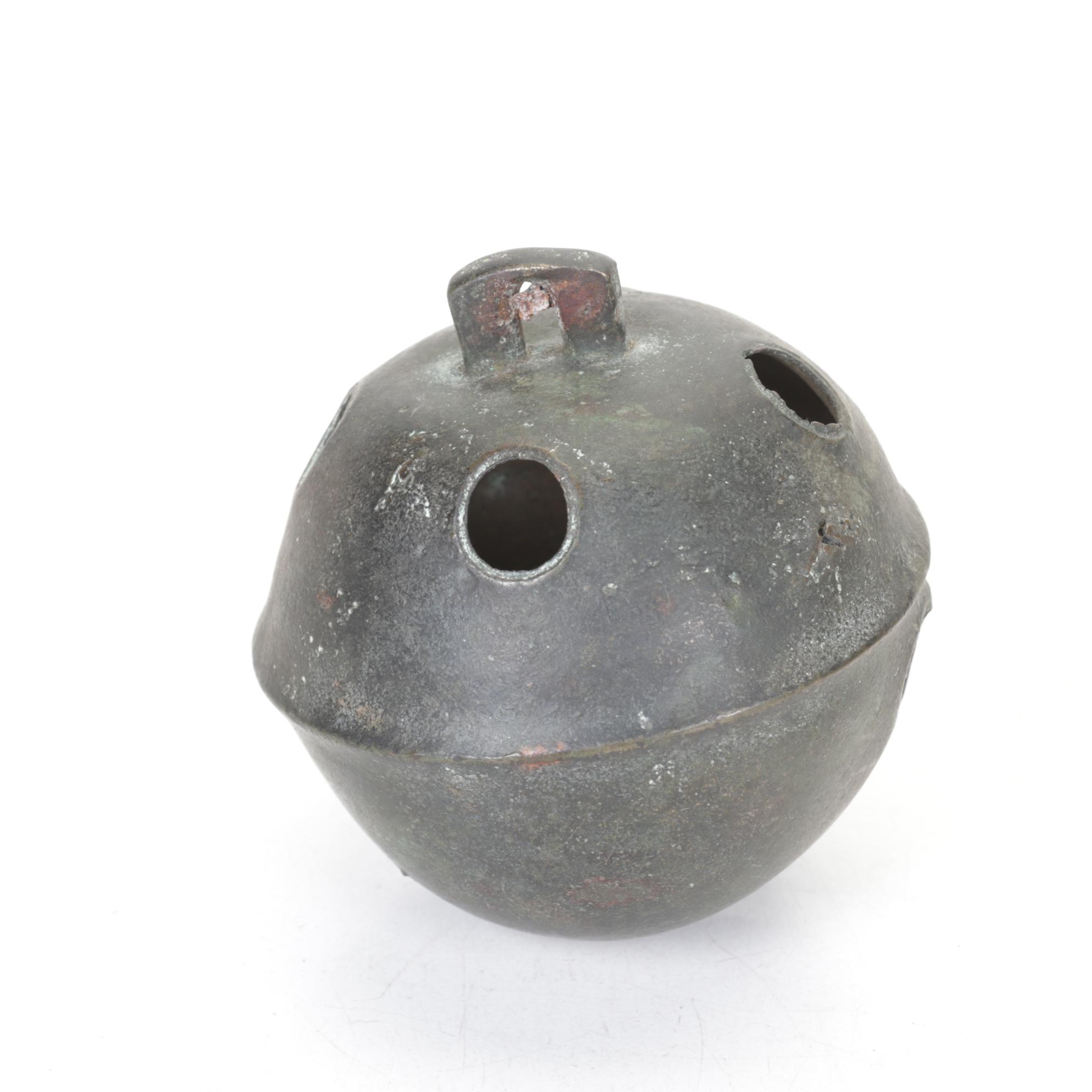 Cast Iron Red-D-Bell Cup Bell & Crotal