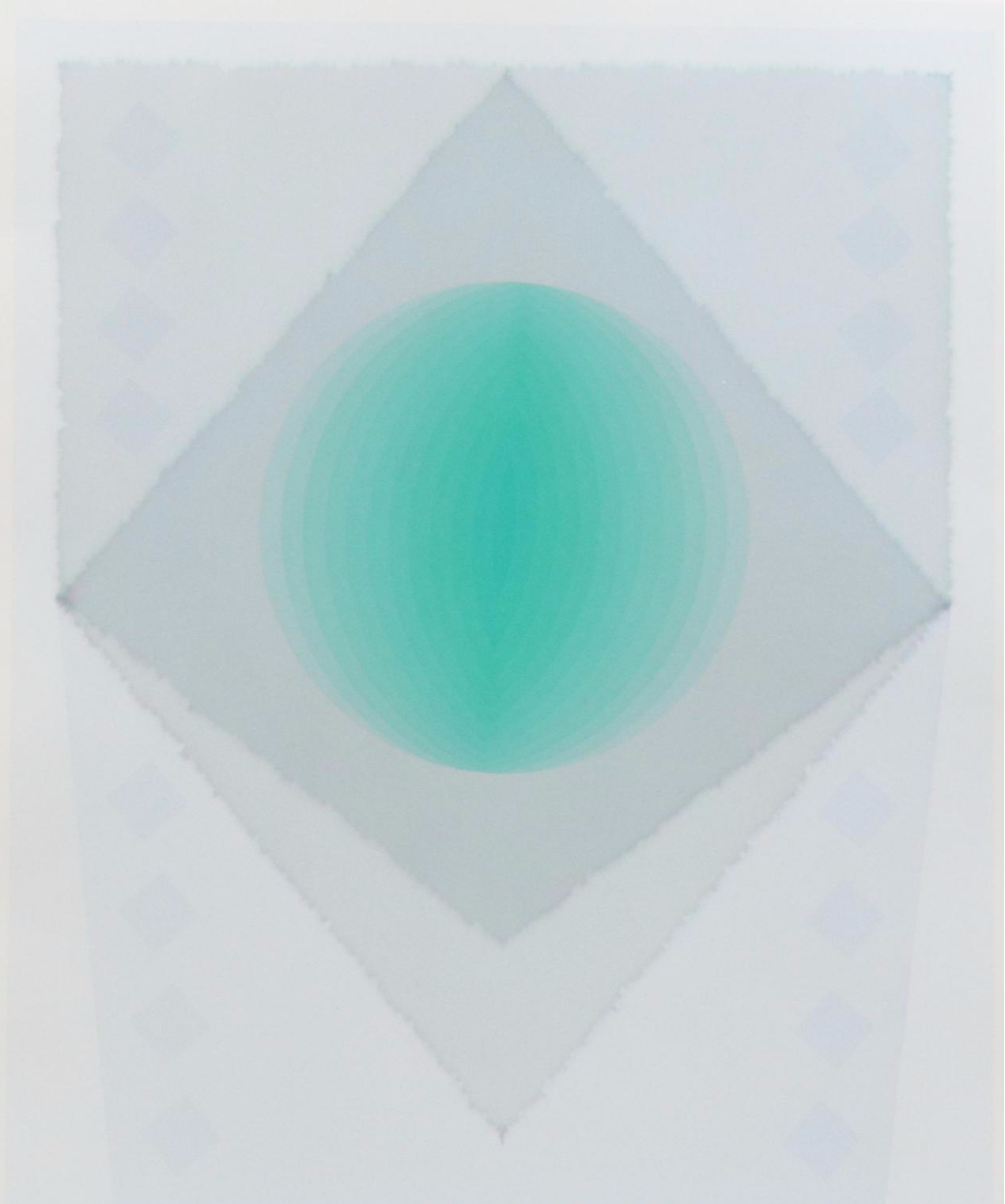 Nobuteru Shimotakahara Op Art Serigraph "Dew of Galaxy"