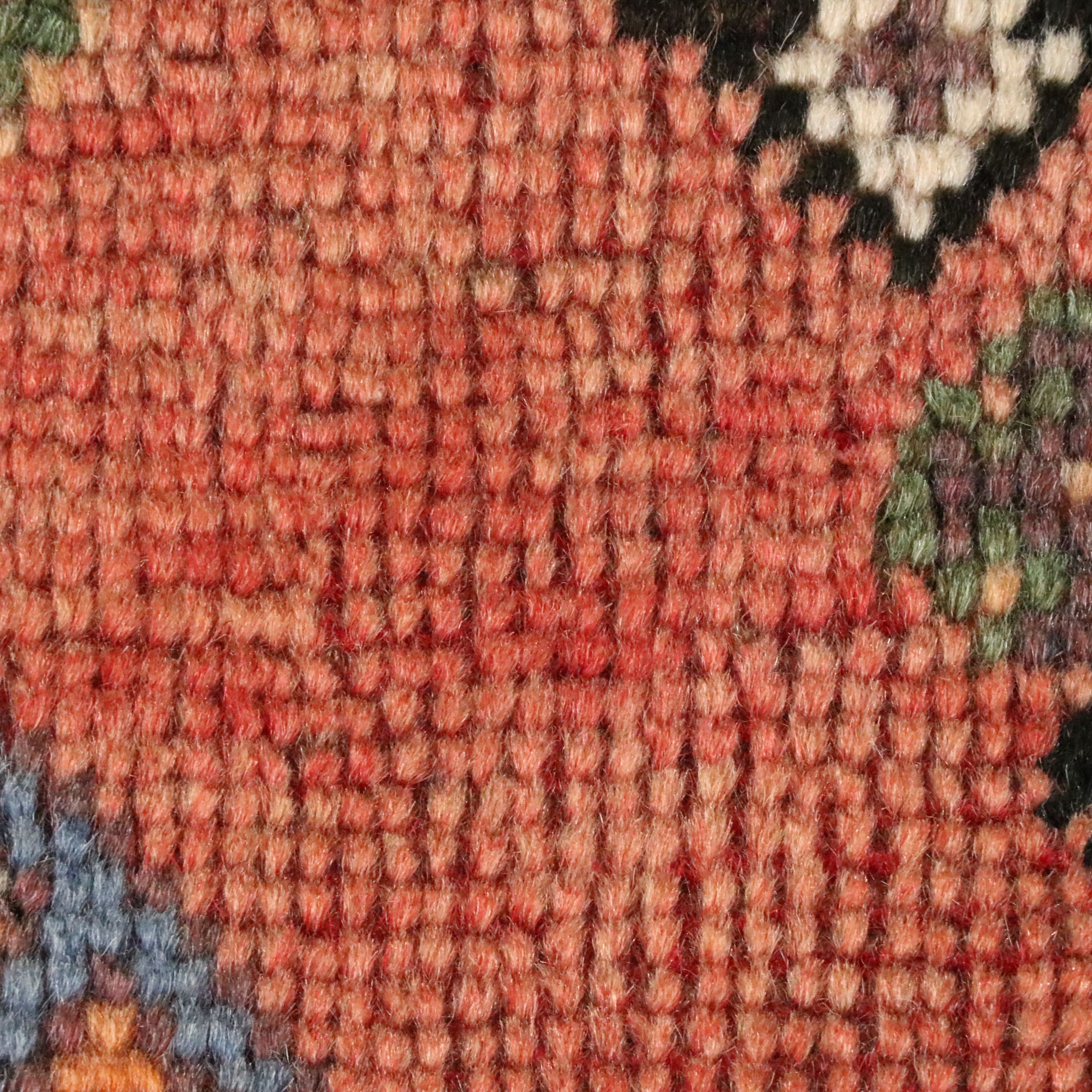 5'9 x 8'9 Hand-Knotted Persian Qashqai Area Rug