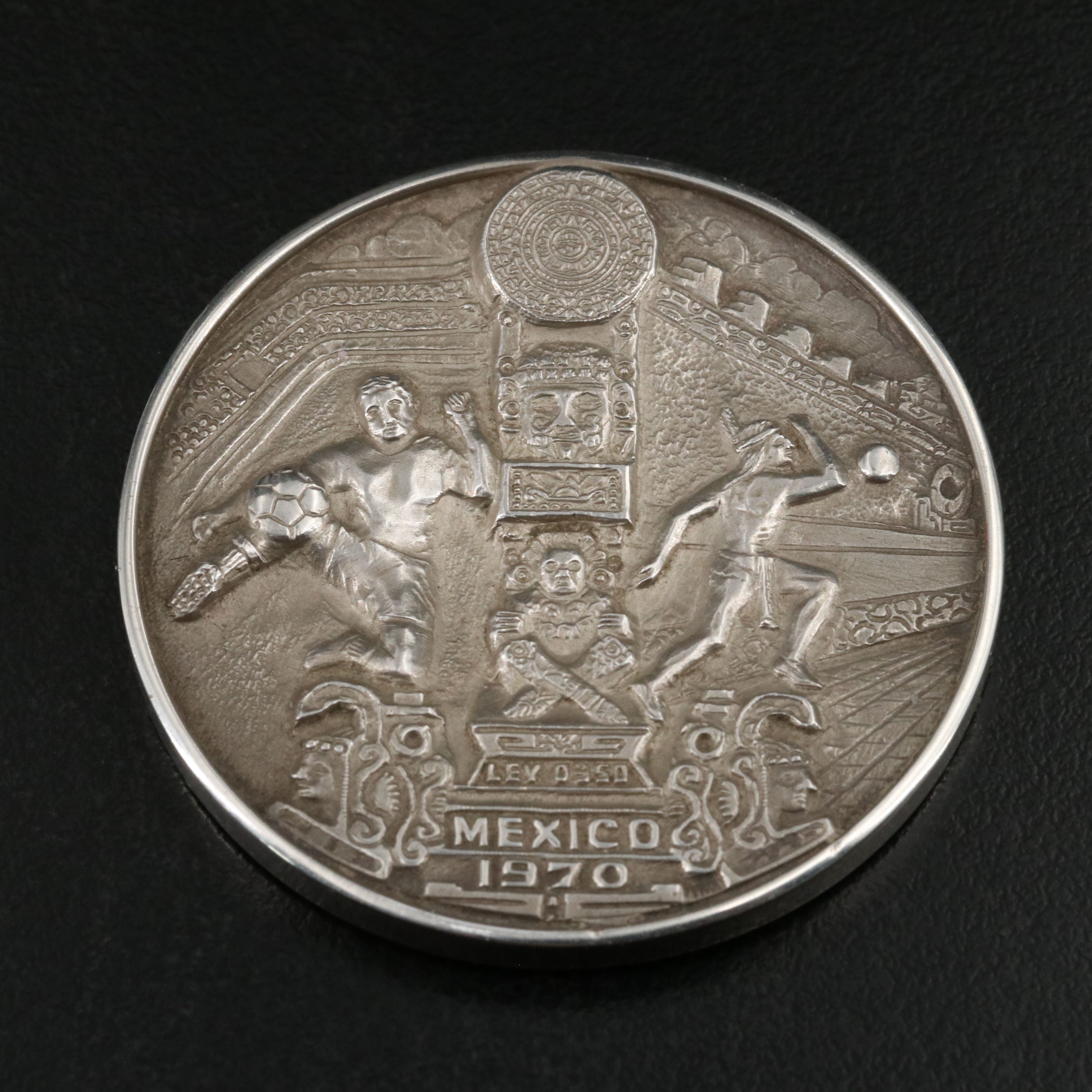 1970 Mexico World Cup Silver Medal