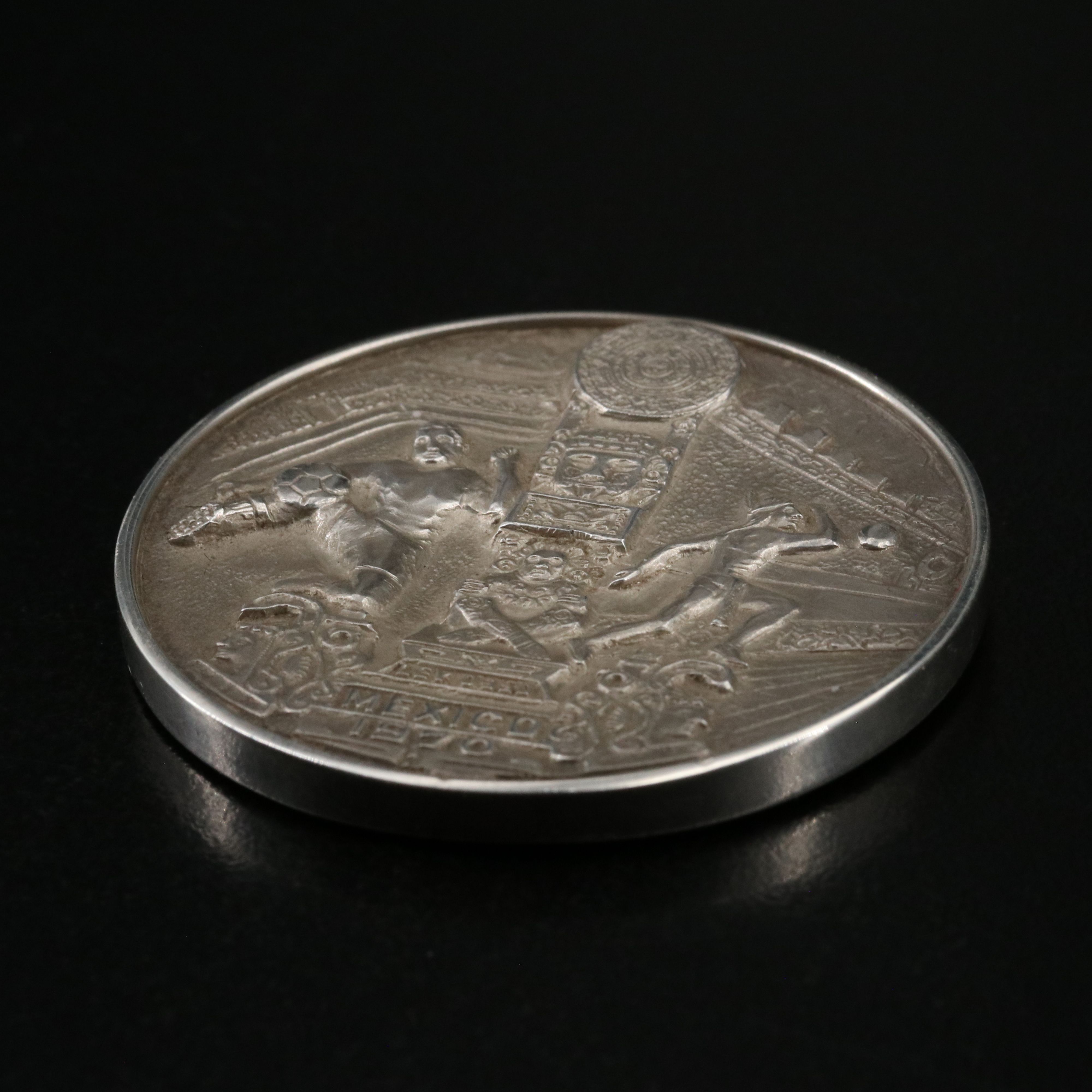 1970 Mexico World Cup Silver Medal