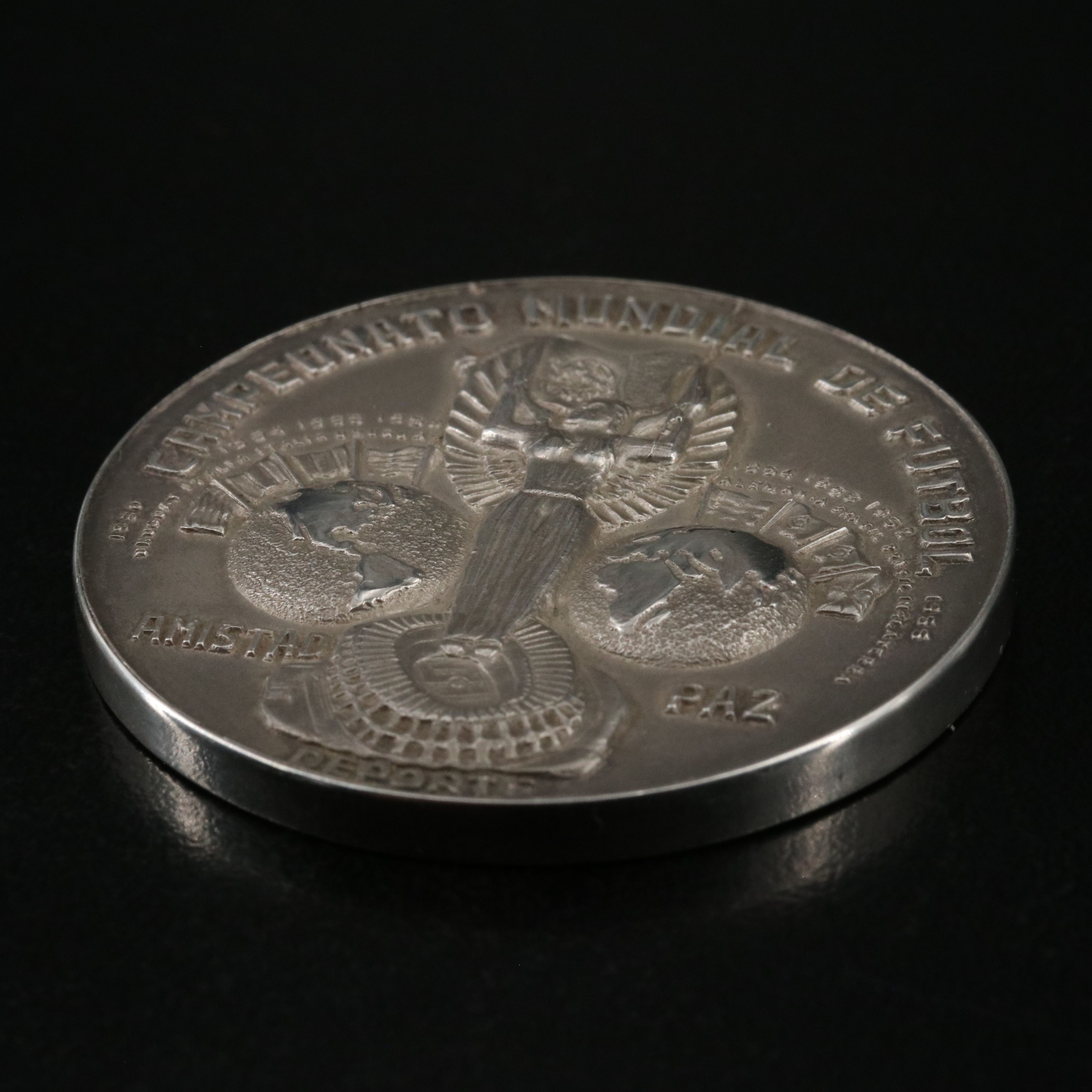 1970 Mexico World Cup Silver Medal