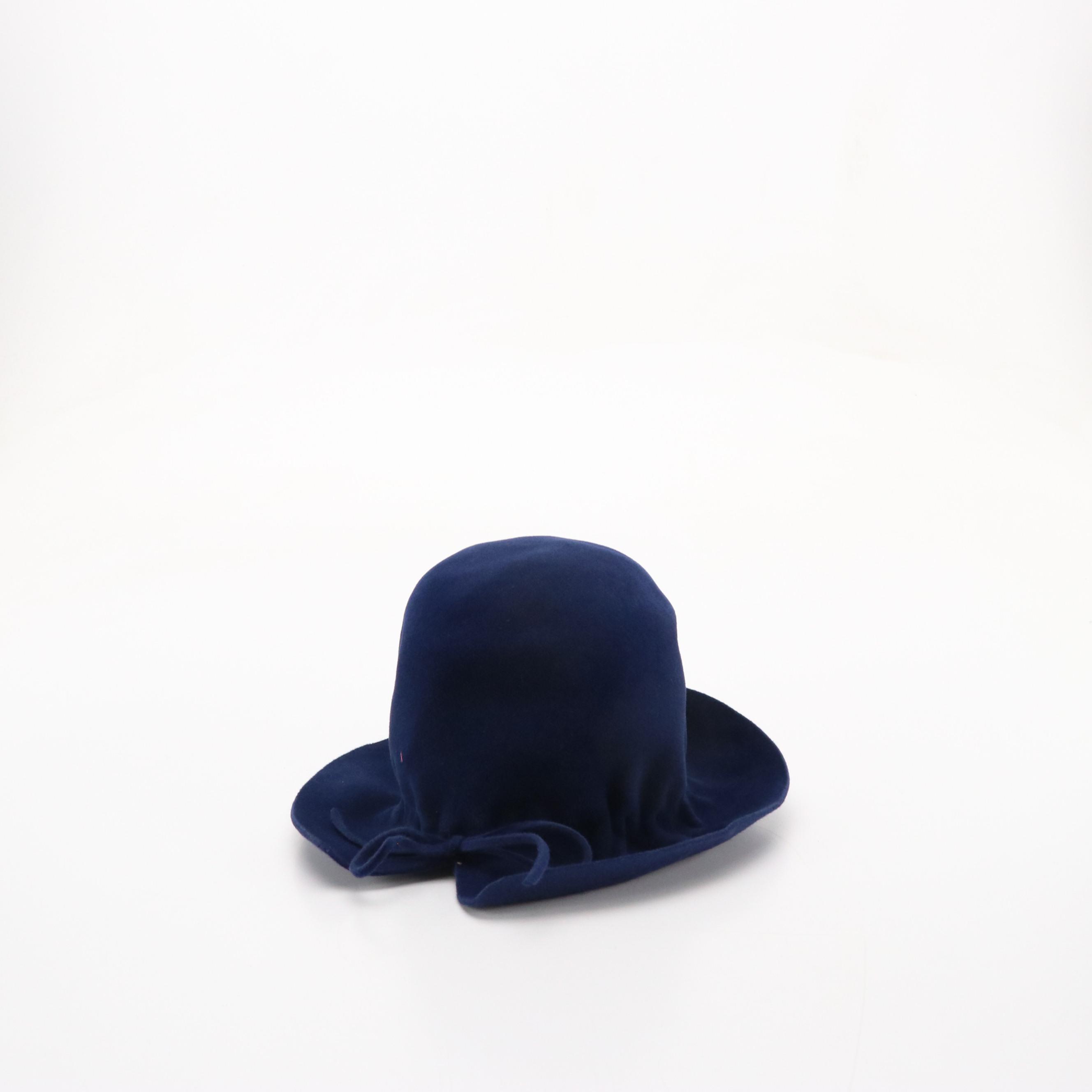 Modern Miss, Mr. John Caprice, and More Vintage Floral/Feathered Hats with Box