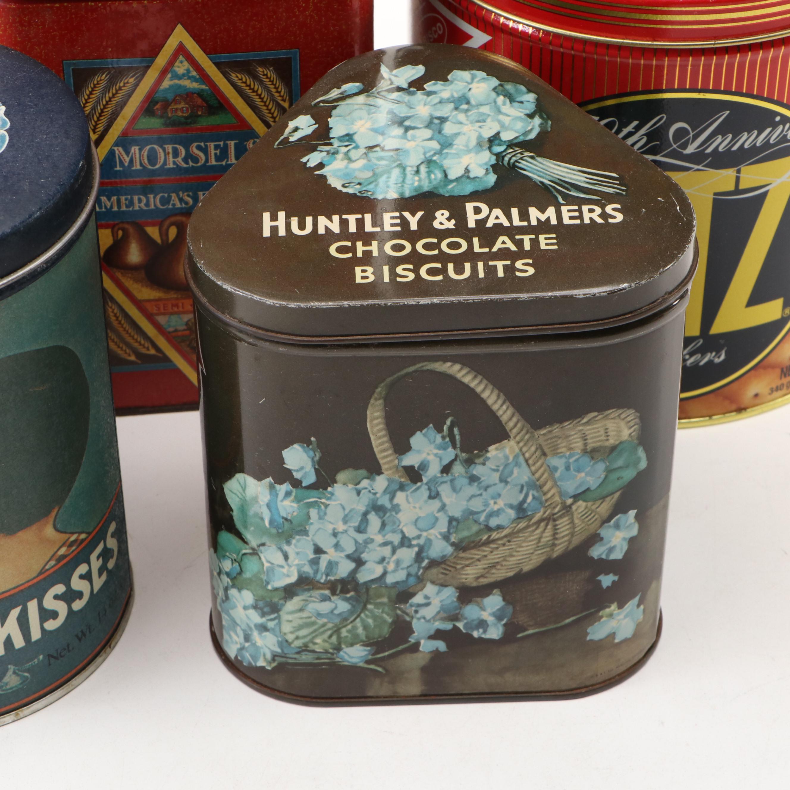 Kool-Aid, Lipton's Tea, Ritz, Hershey's, and More Vintage Tin Containers