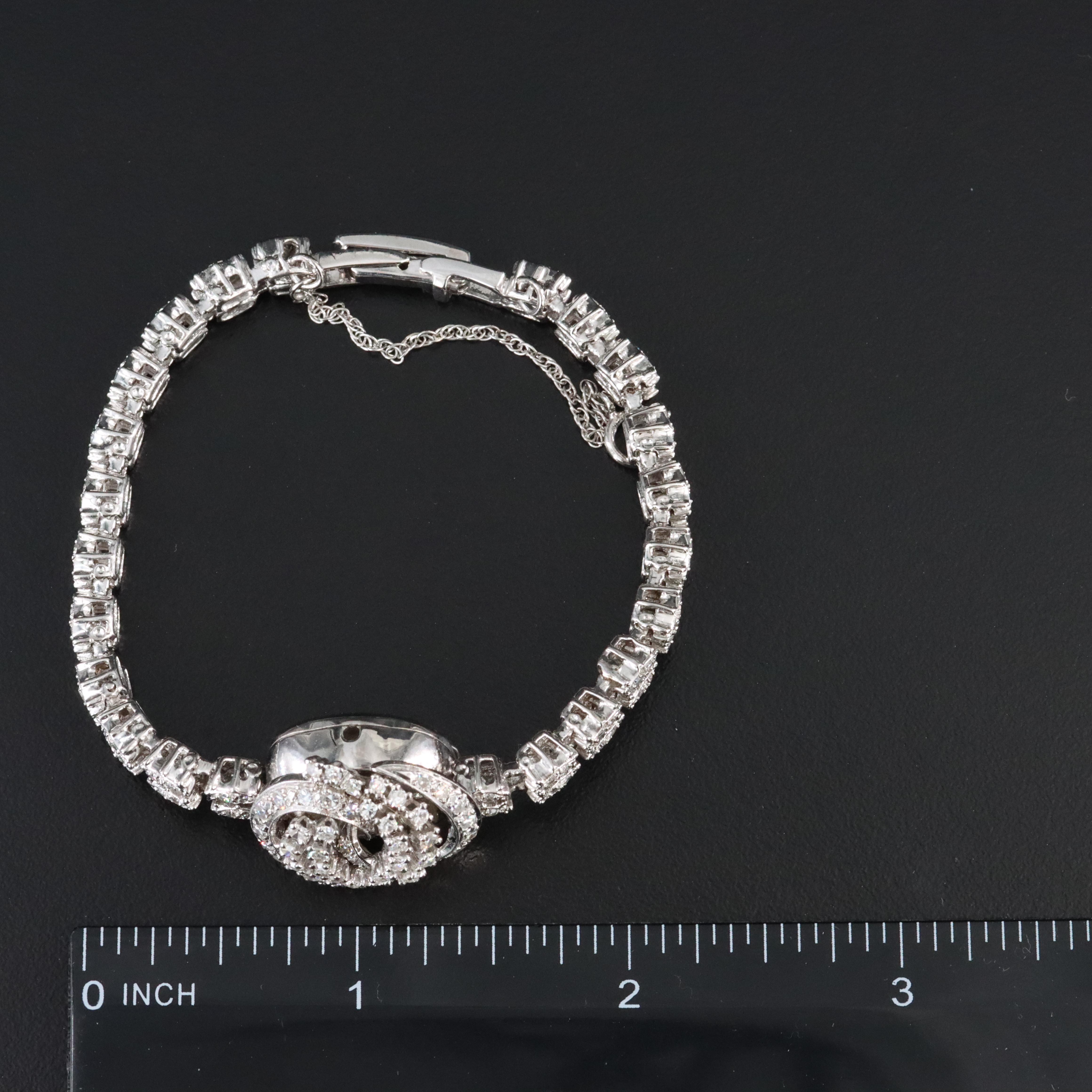 14K 1.93 CTW Diamond Watch Case Bracelet