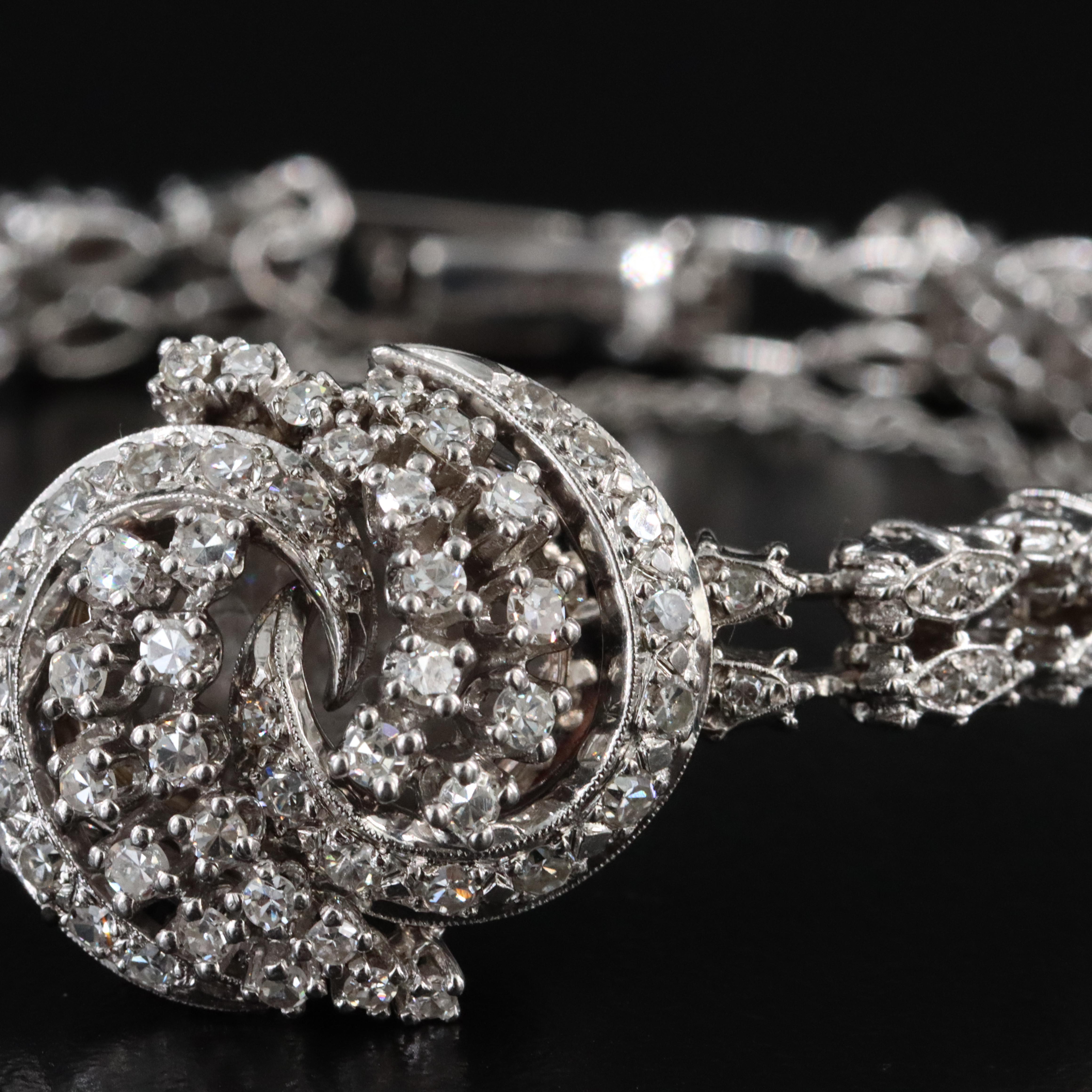 14K 1.93 CTW Diamond Watch Case Bracelet