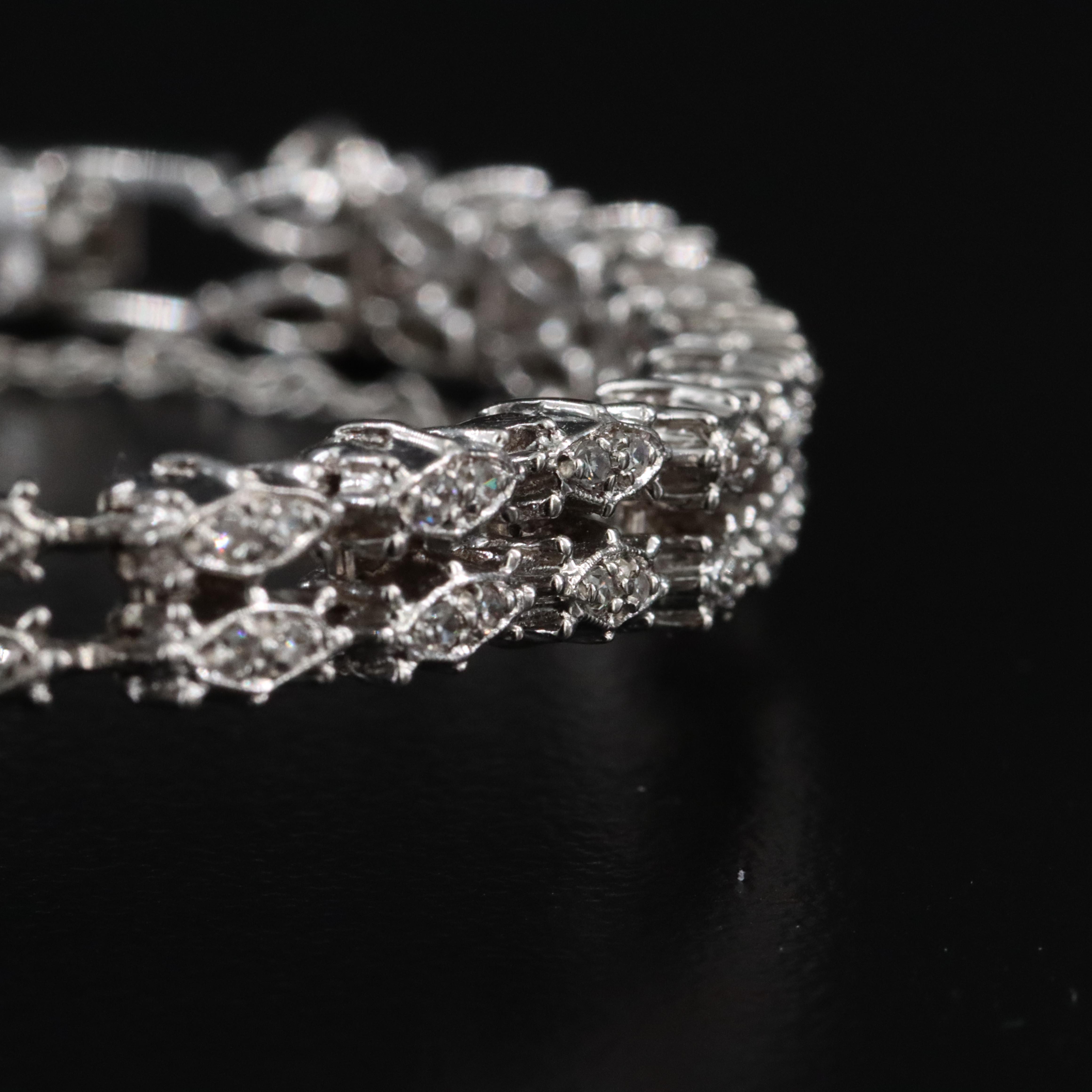 14K 1.93 CTW Diamond Watch Case Bracelet