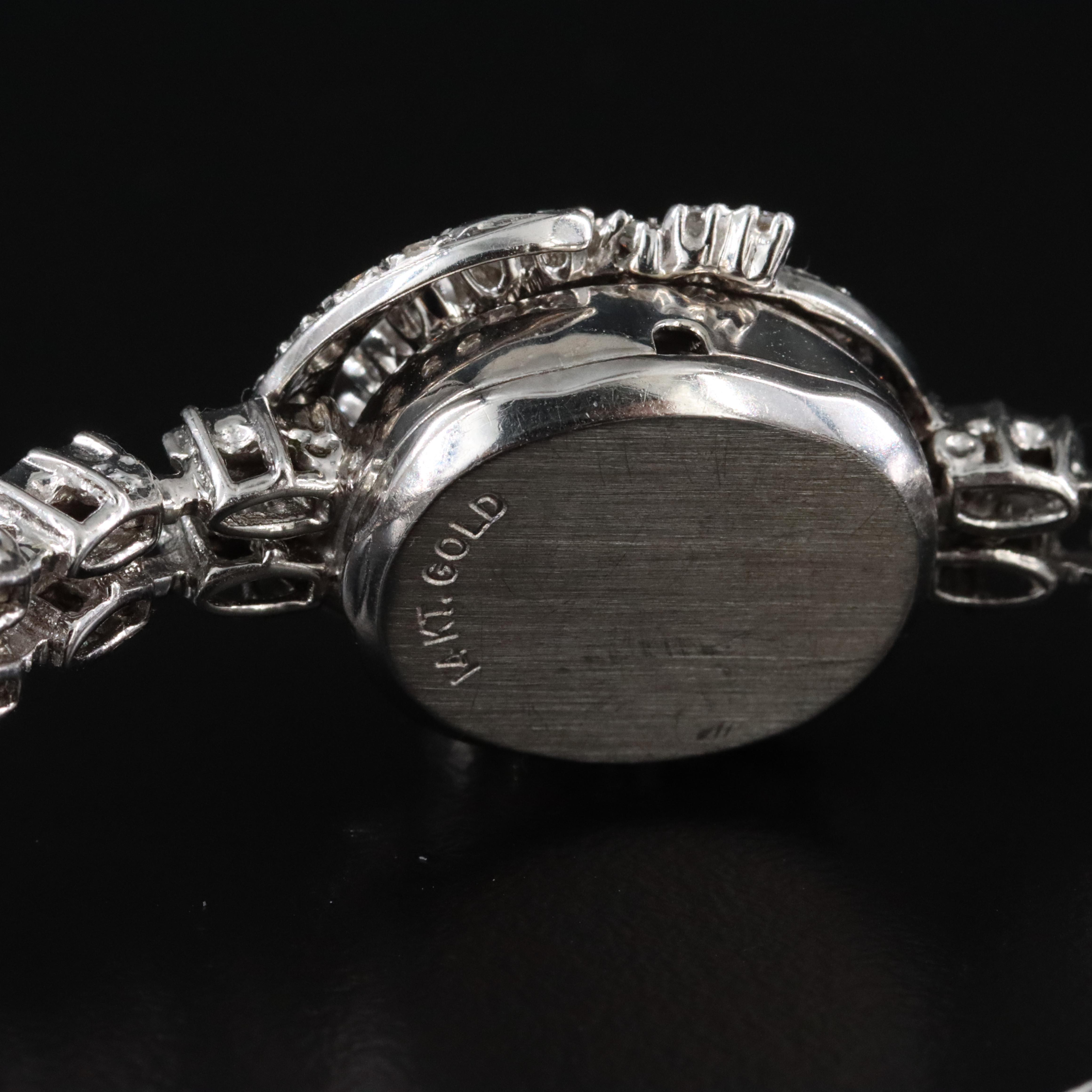 14K 1.93 CTW Diamond Watch Case Bracelet