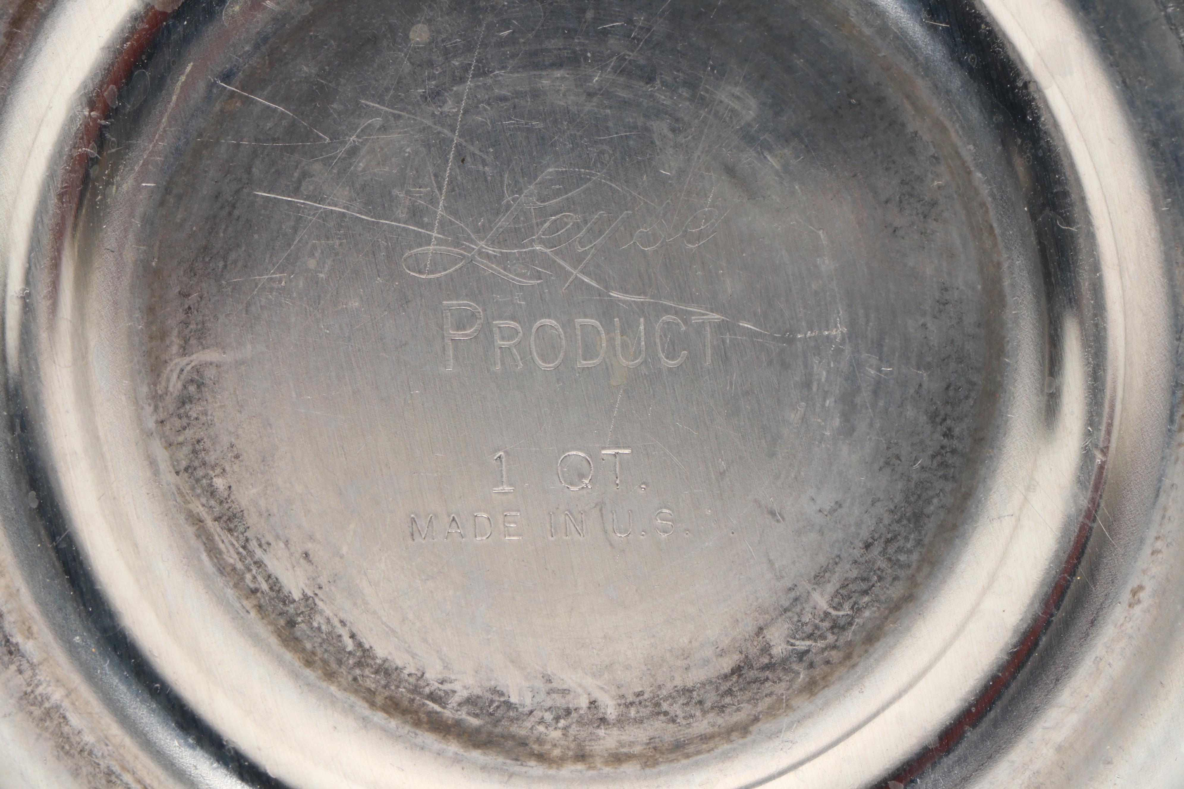 Vintage Hand-Painted and Other Metal Milk Pails, 20th Century