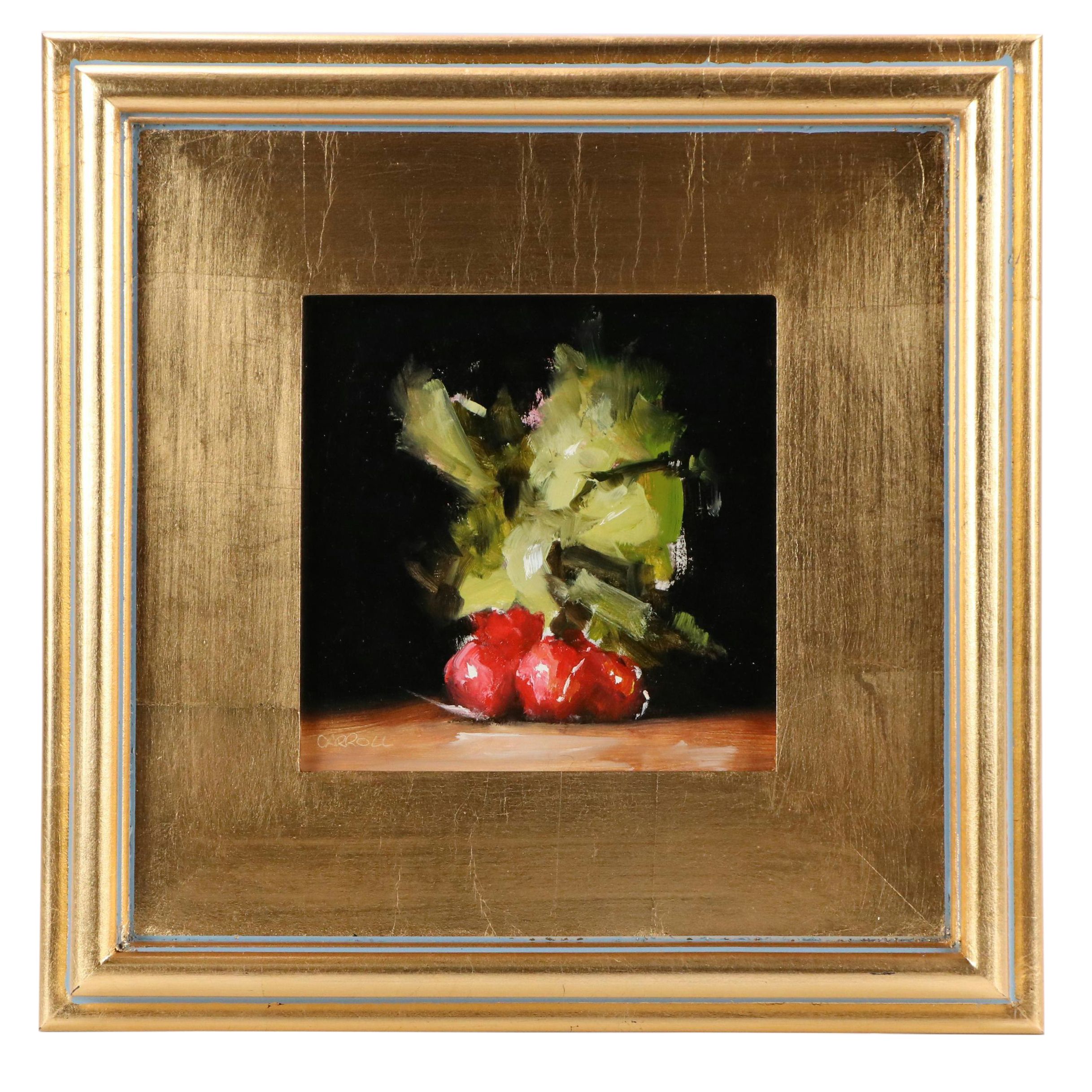 Carroll Still Life Oil Painting of "Ravishing Radish," 2019