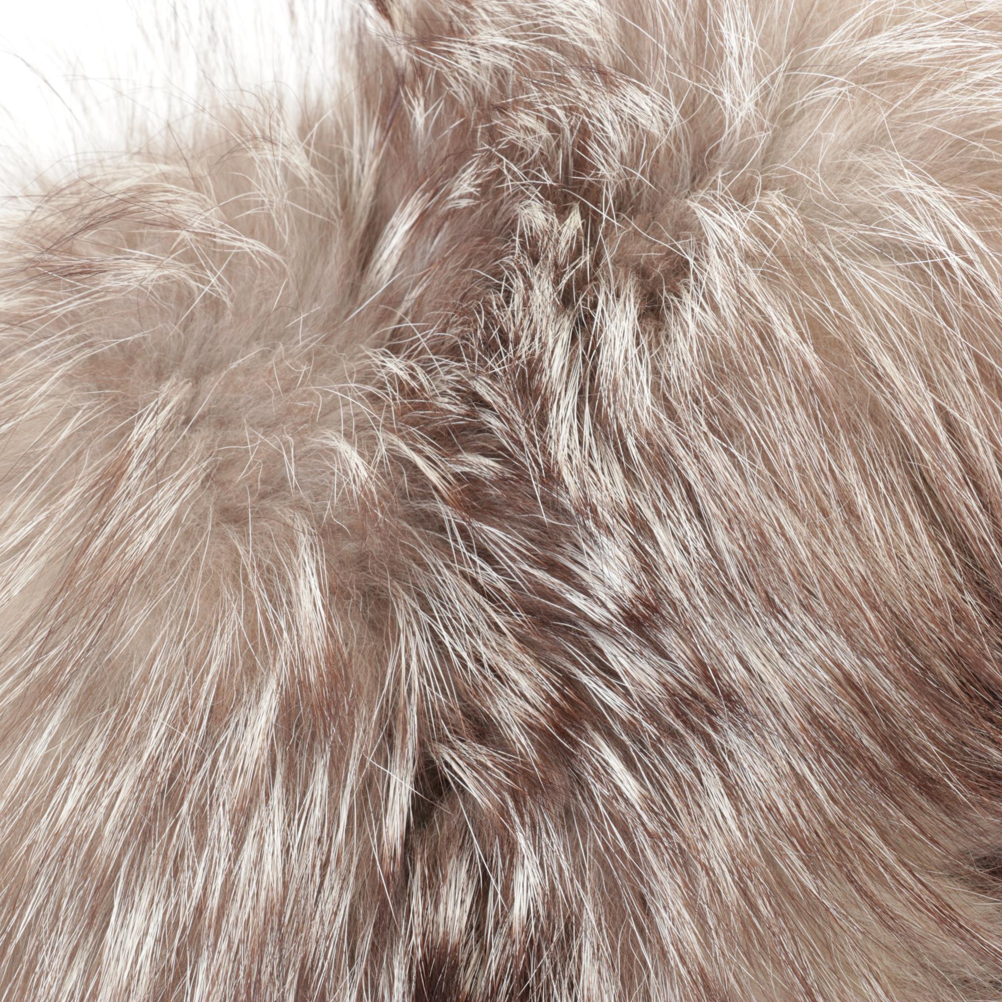 Fox Fur Shawl Collar, Mid-Late 20th C.