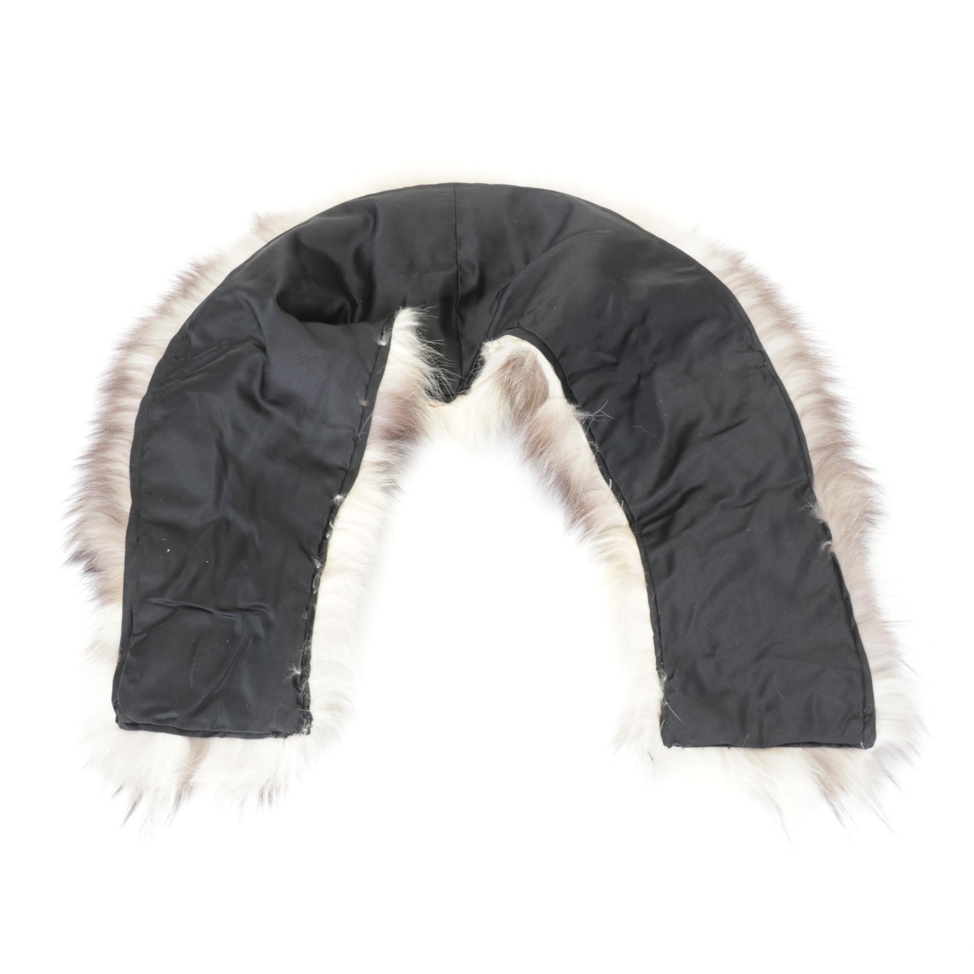 Fox Fur Shawl Collar, Mid-Late 20th C.