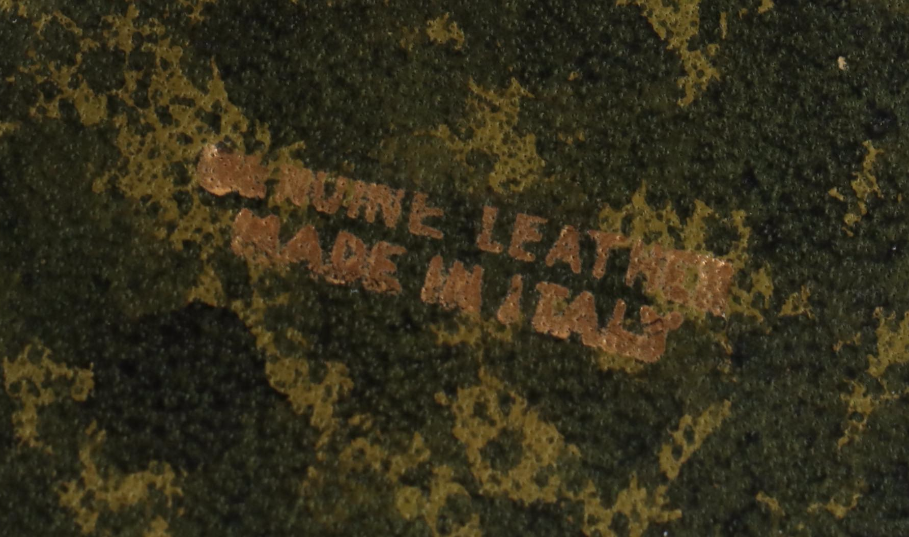 Italian Nautical Leather Covered Ships Decanter, Mid to Late 20th Century