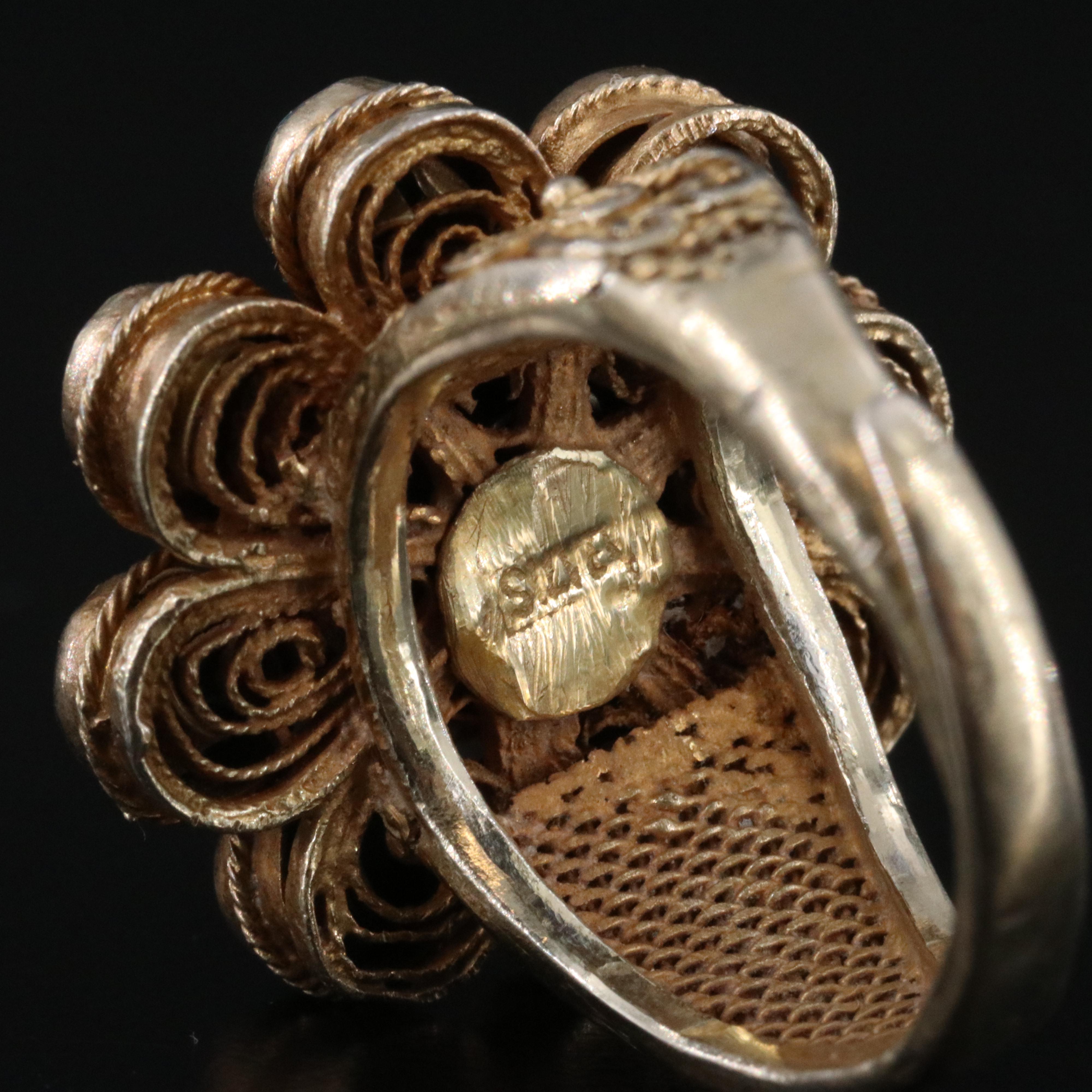 Chinese Export Sterling Turquoise and Enamel Jewelry Collection