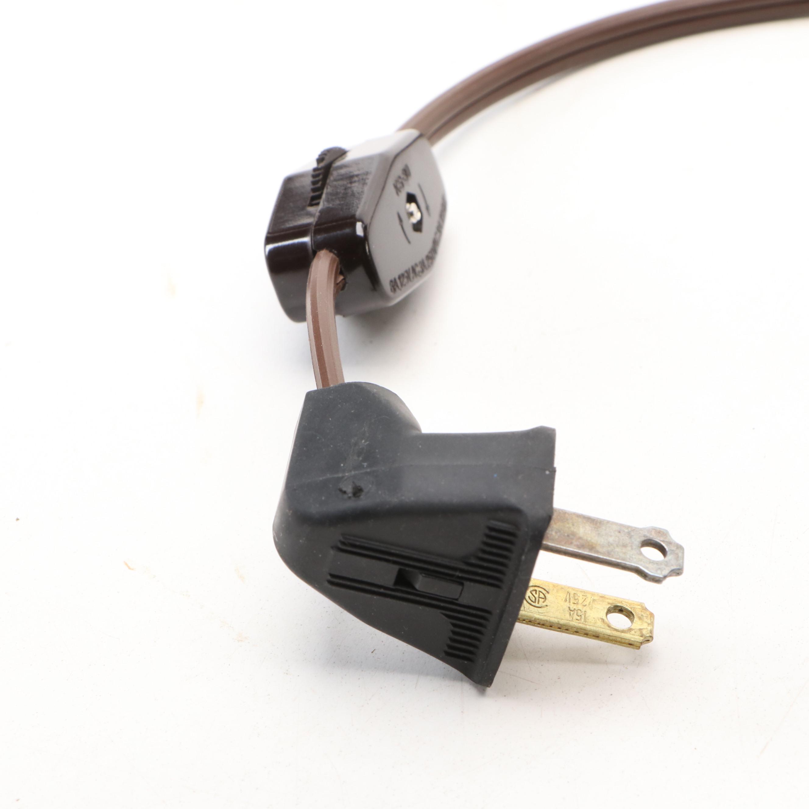 Lefton China Currituck Lighthouse Accent Lamp, 1996