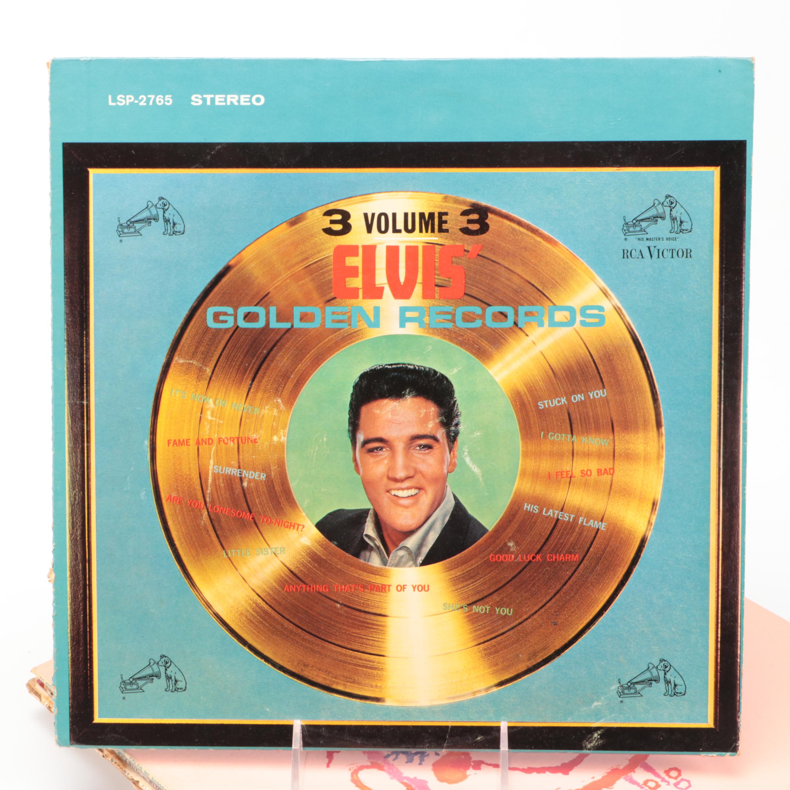 Elvis, The Beach Boys, John Denver and More Vinyl Records and Singles