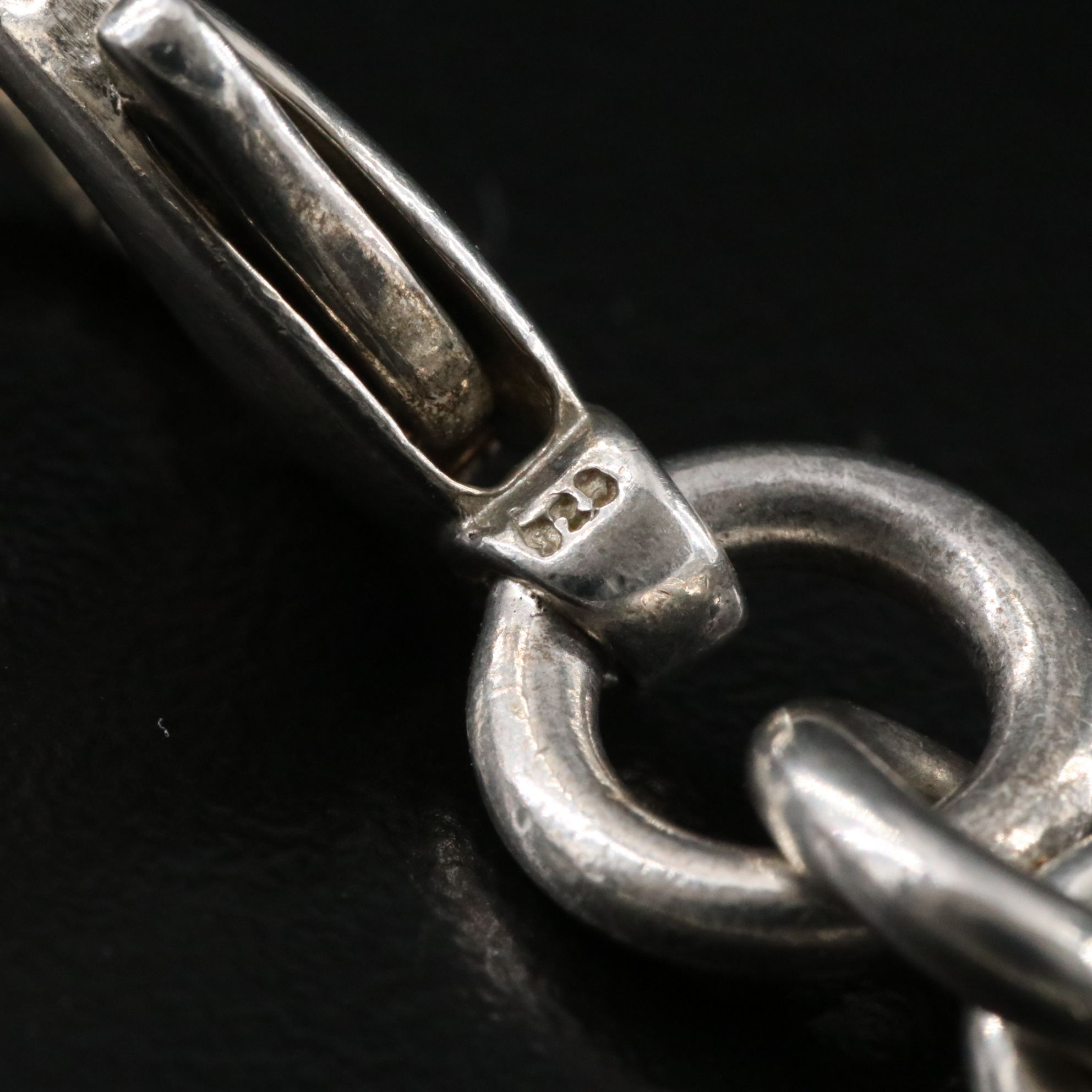 Tiffany & Co. Return to Tiffany Sterling Oval Tag Necklace