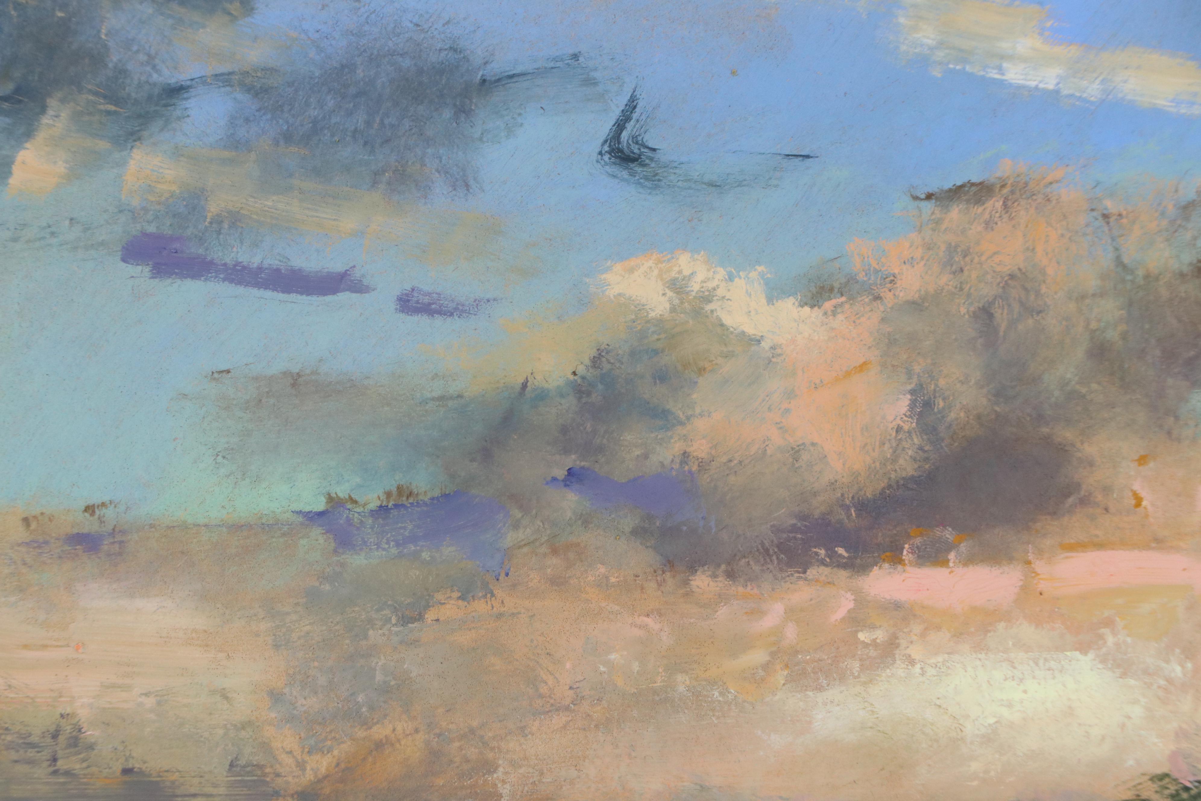 Natalia Demenko Sunset Landscape Oil Painting, 21st Century