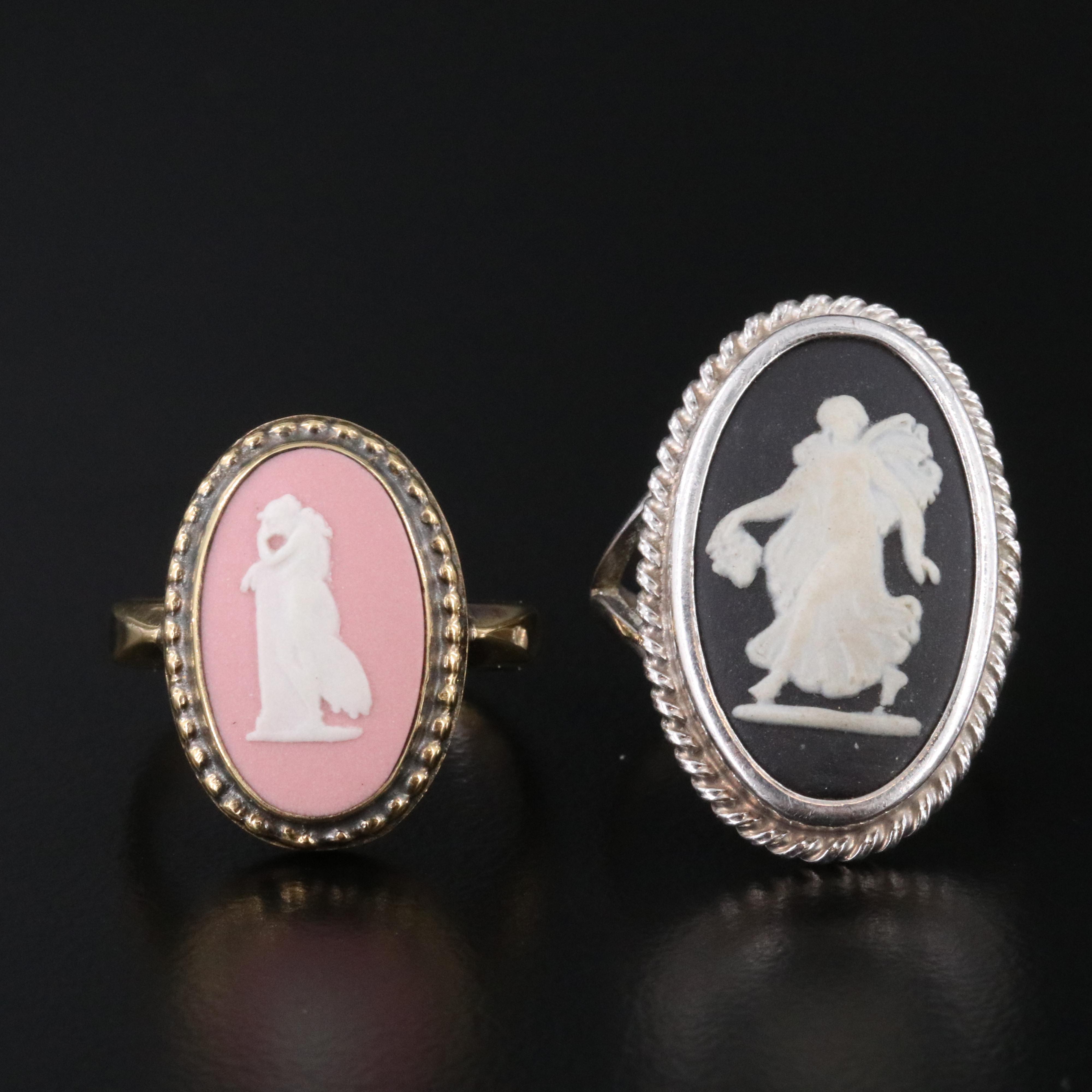 Wedgwood Jasperware and Sterling Featured in Jewelry Selection