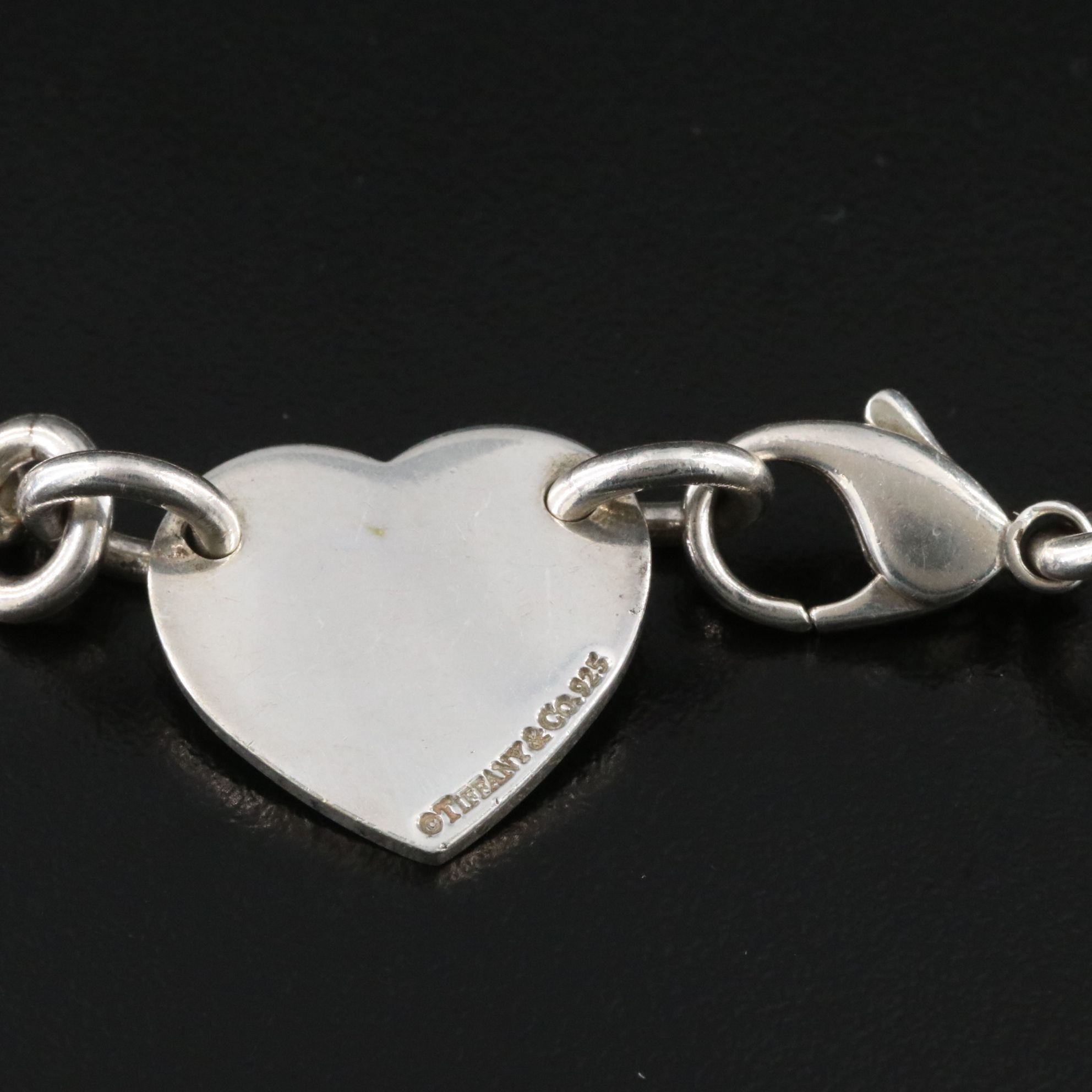 Tiffany & Co. Return to Tiffany Sterling Heart Necklace