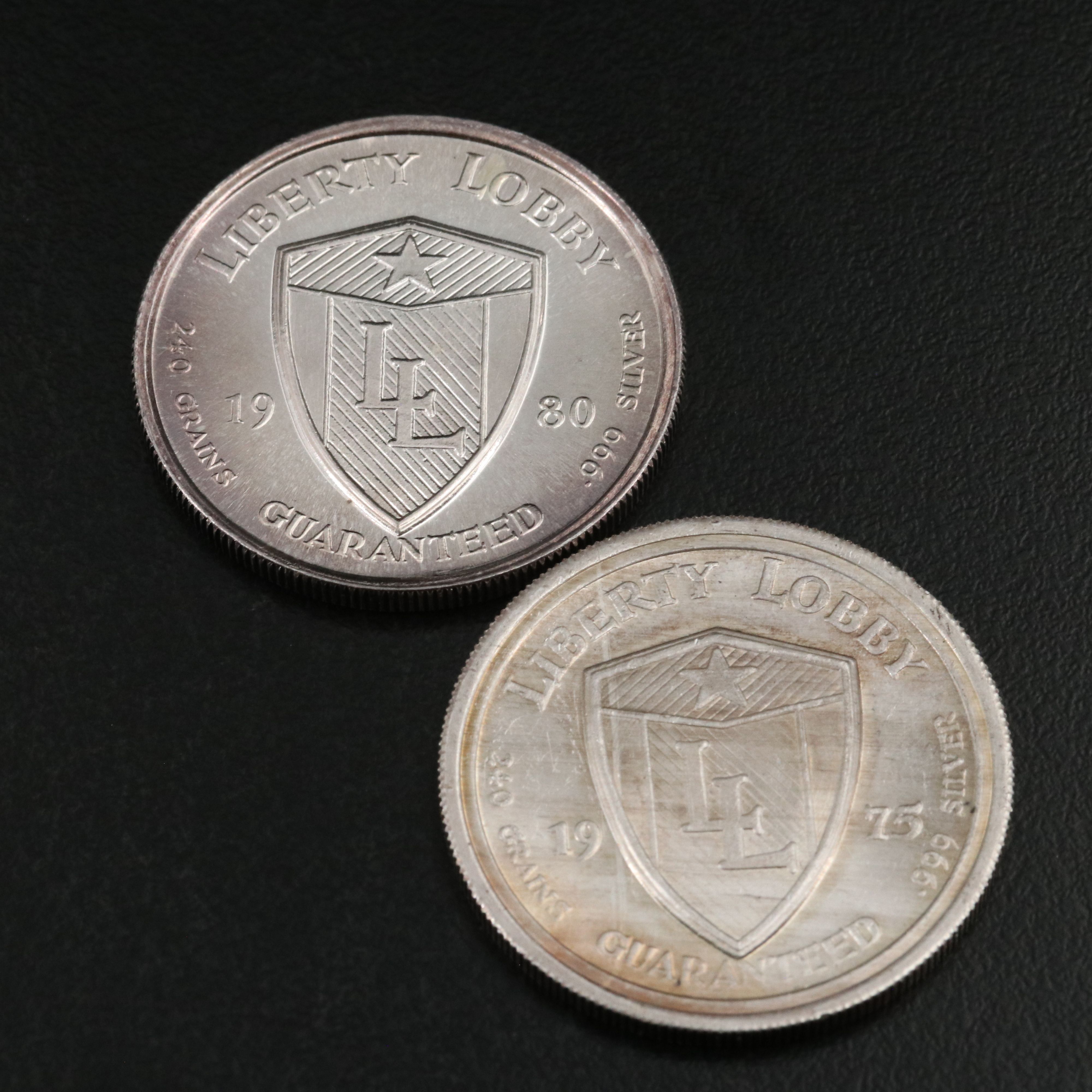 Eight Andrew Jackson 1/2 Troy Ounce Silver Bullion Rounds