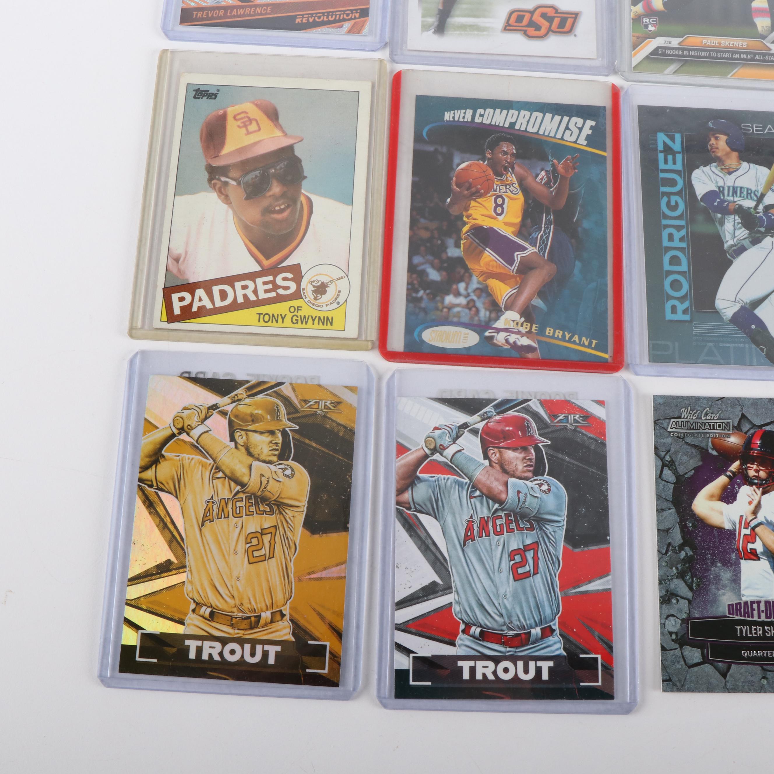Topps with Other Sports Cards Featuring Kobe Bryant, Shohei Ohtani, and More