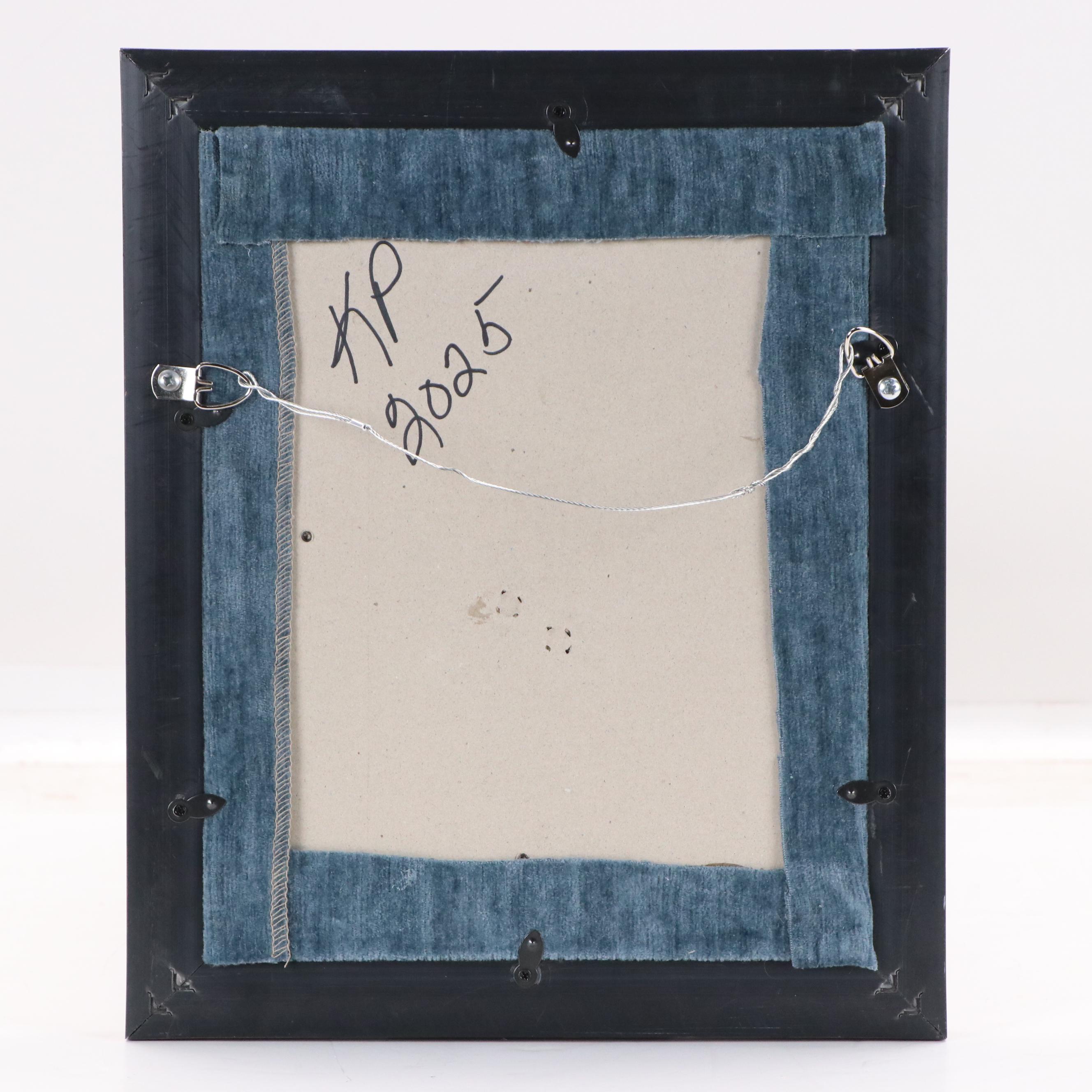 Karen Pagán Jewelry Art Floral Arrangement Collage, 2025