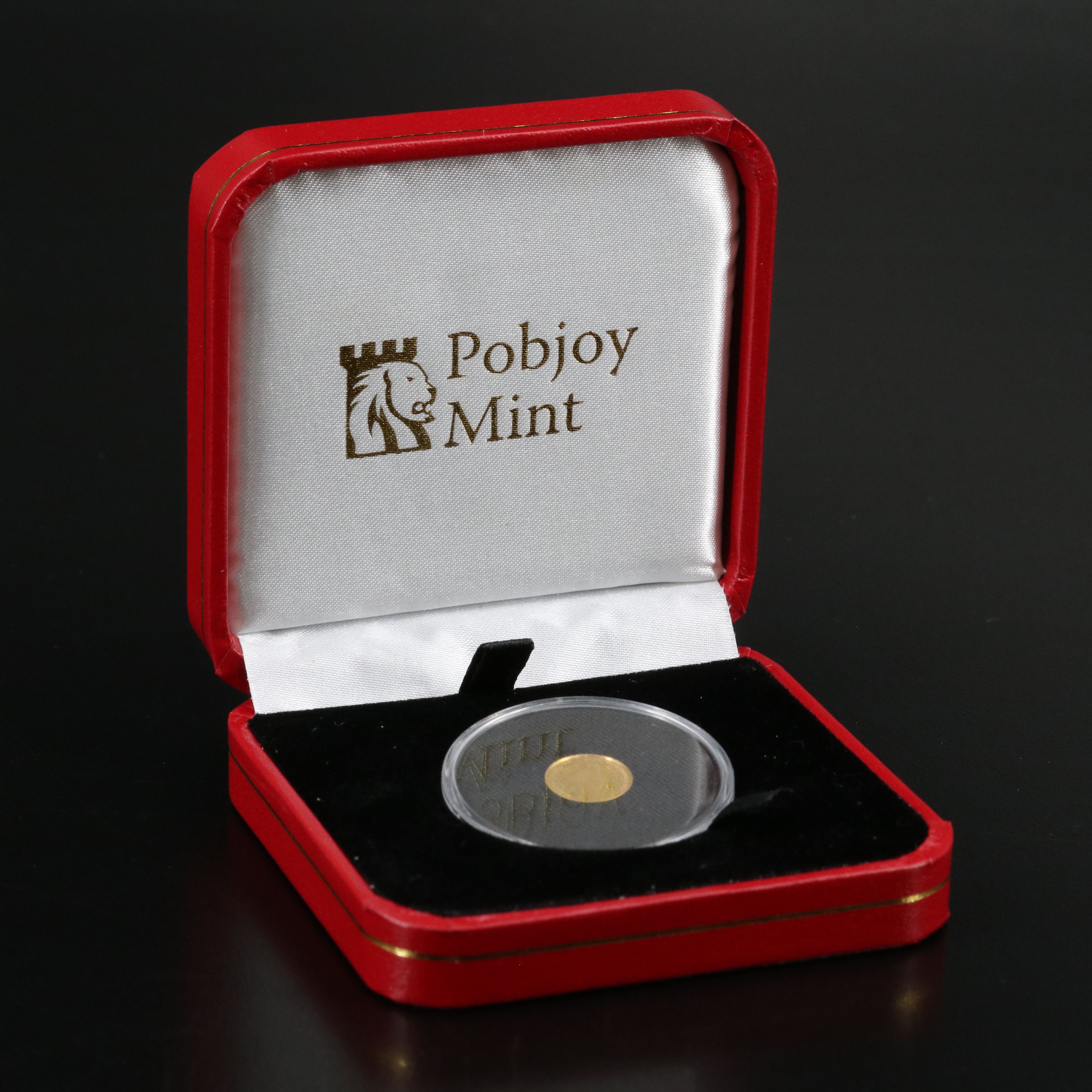 2022 British Virgin Islands $4 Half Gram Gold Proof Coin