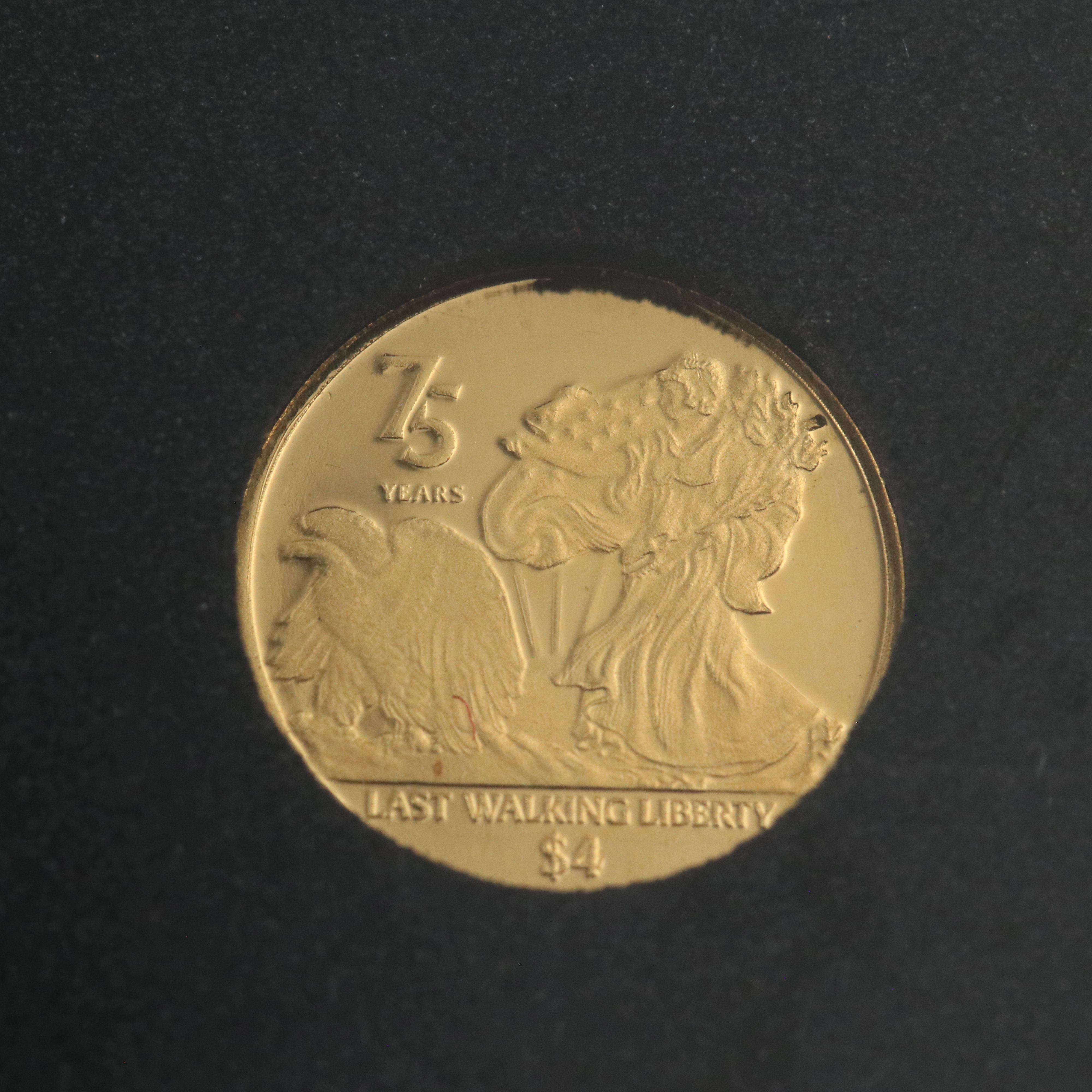 2022 British Virgin Islands $4 Half Gram Gold Proof Coin
