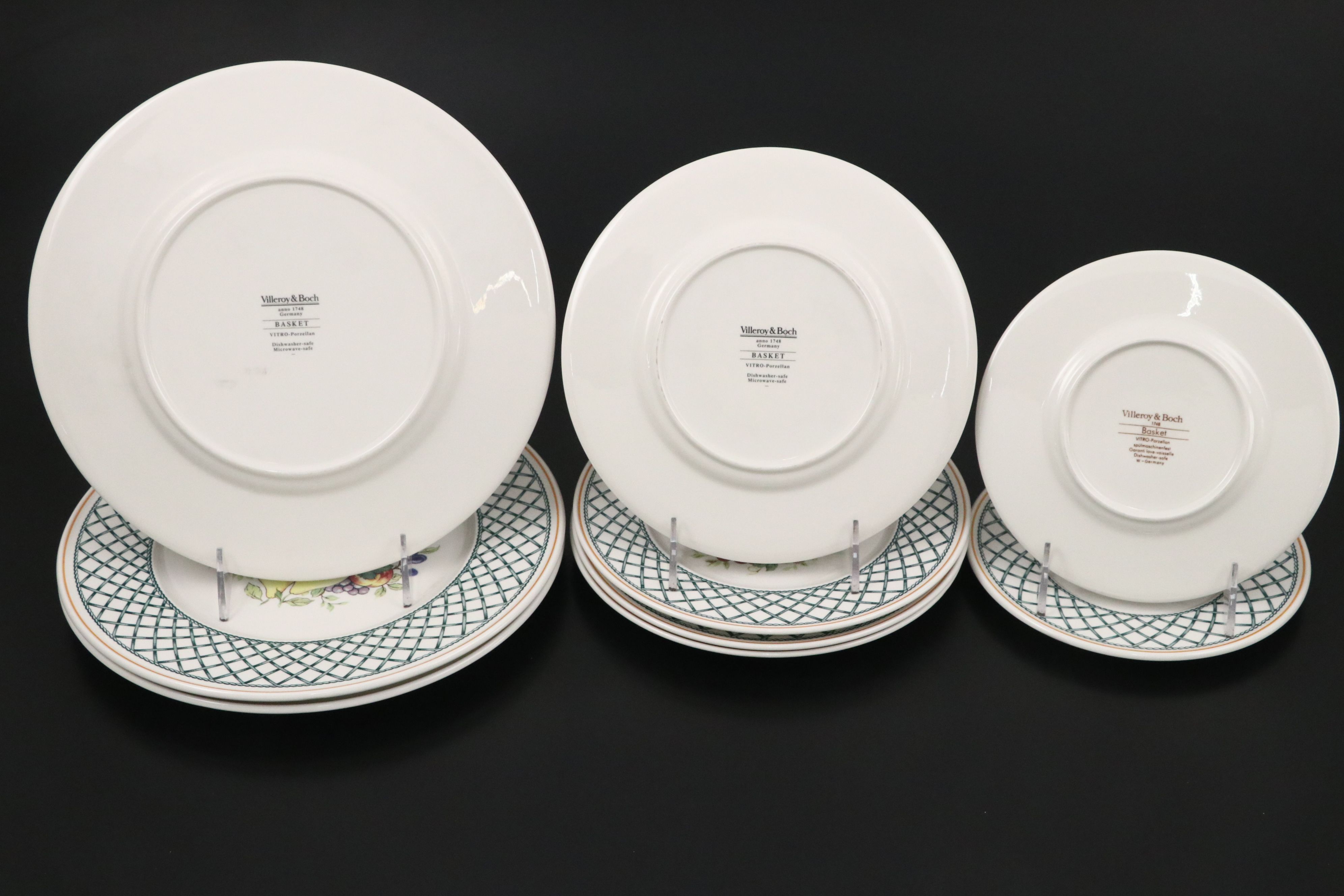 Vintage Villeroy & Boch "Botanica" and "Basket" Porcelain Tableware