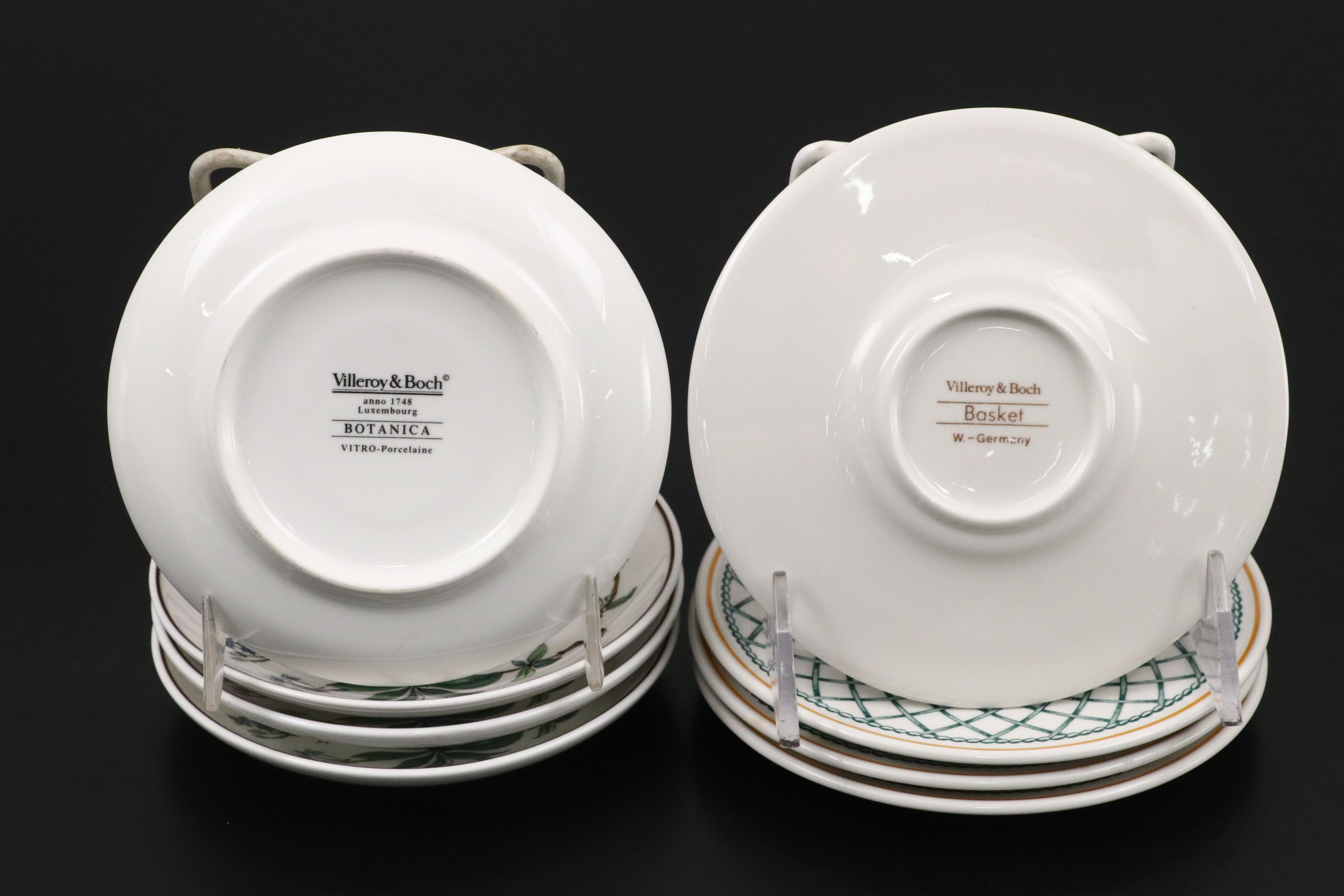 Vintage Villeroy & Boch "Botanica" and "Basket" Porcelain Tableware