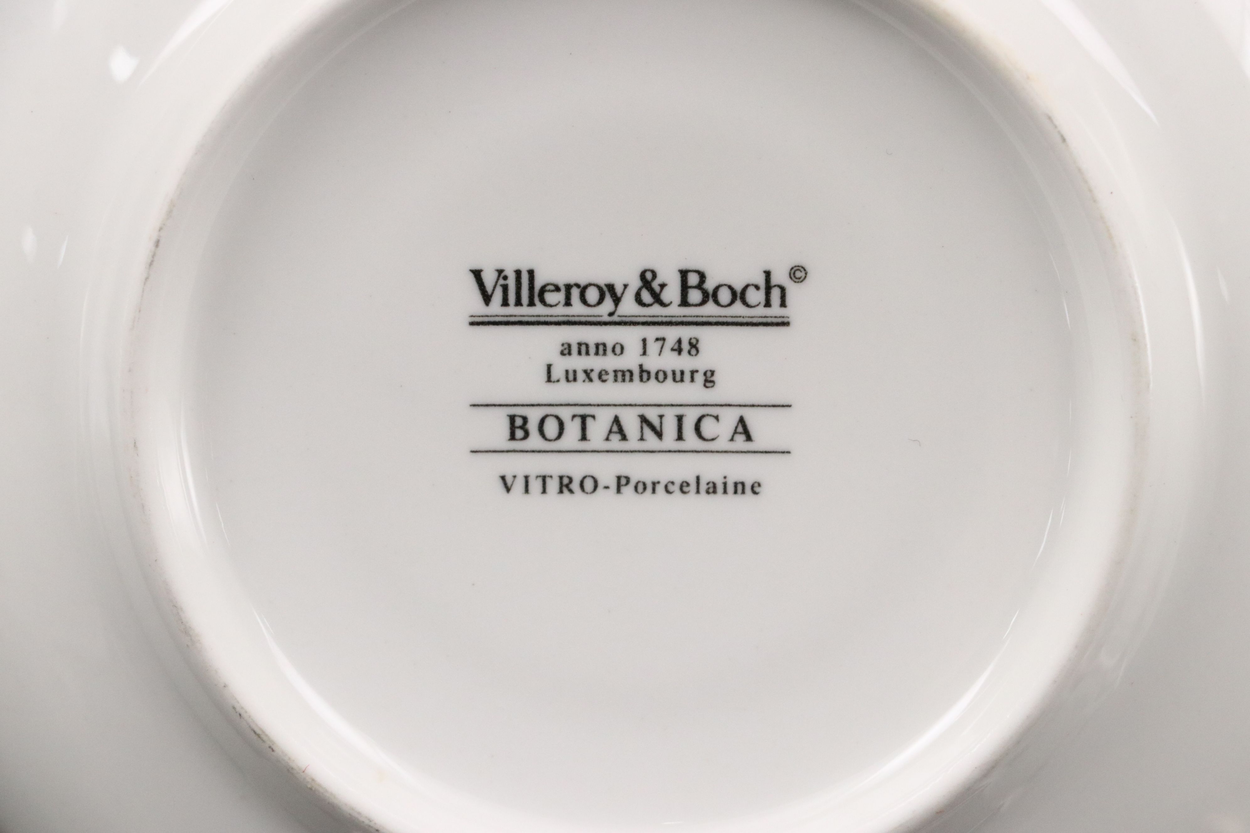 Vintage Villeroy & Boch "Botanica" and "Basket" Porcelain Tableware
