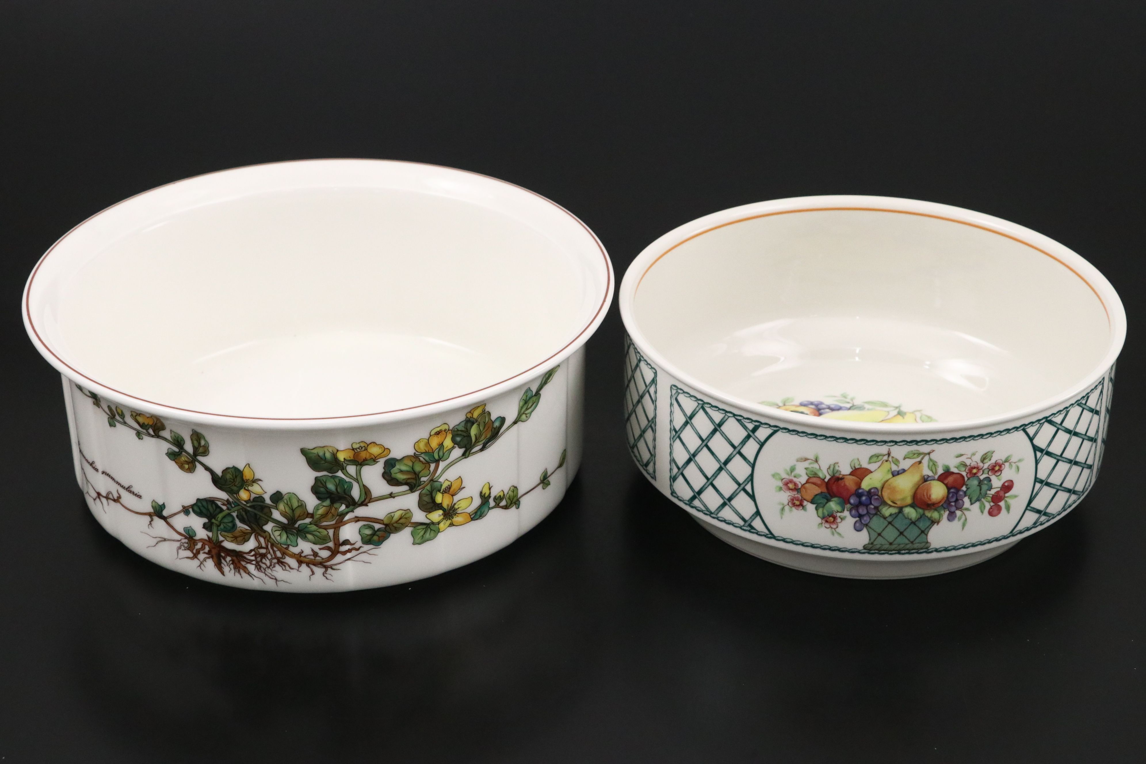 Vintage Villeroy & Boch "Botanica" and "Basket" Porcelain Tableware