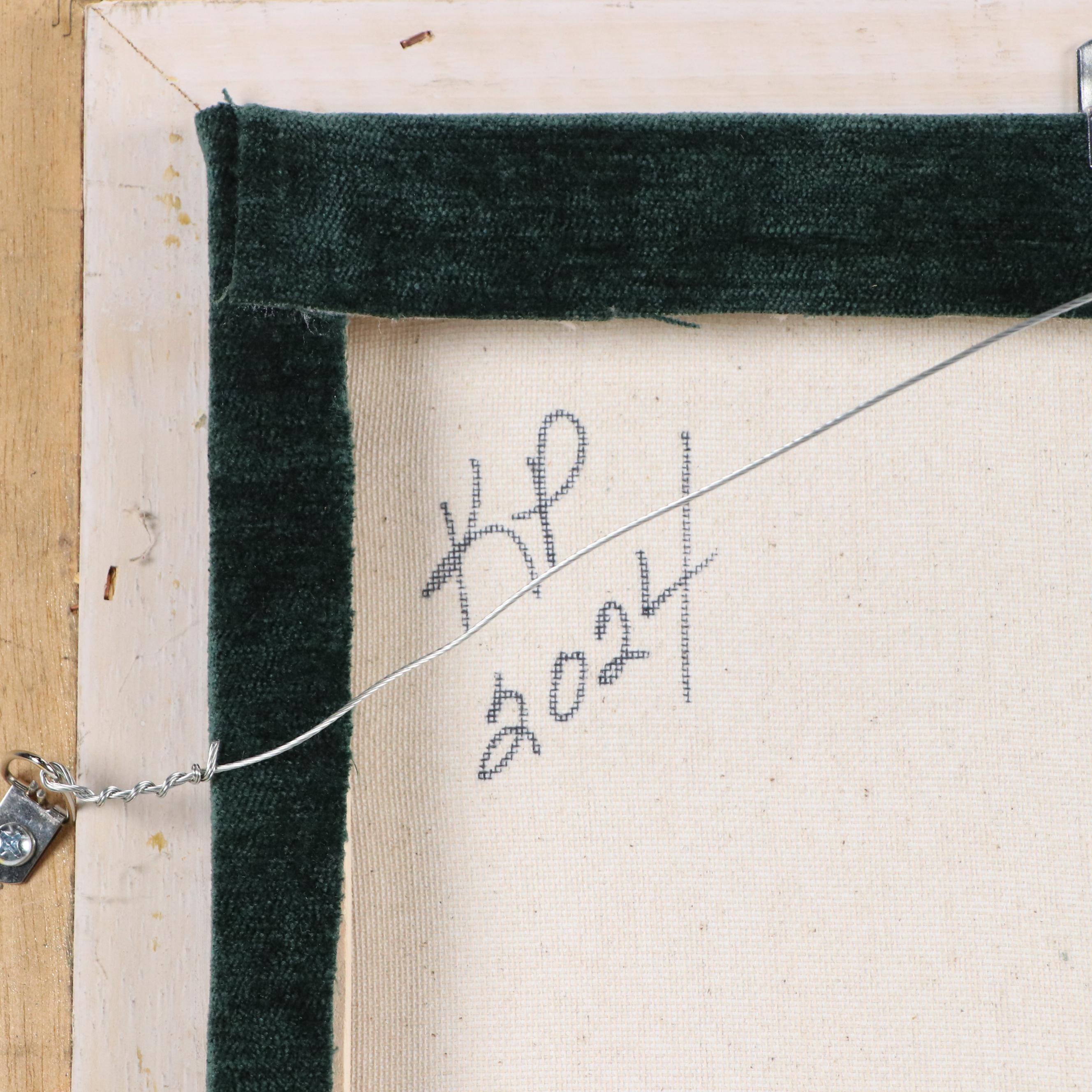 Karen Pagán Jewelry Art Christmas Tree Collage, 2024