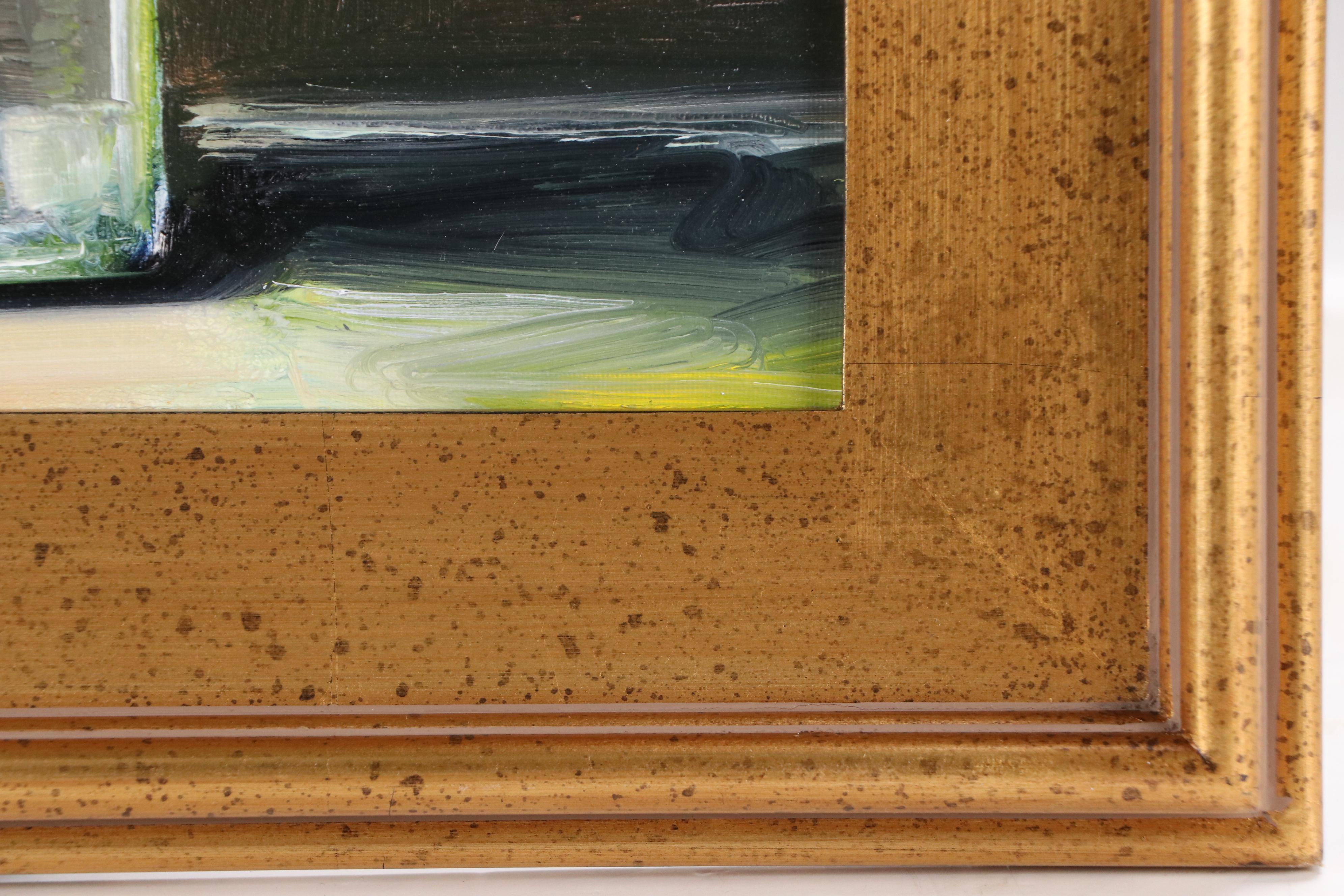 José M. Lima Floral Still Life Oil Painting, 2024