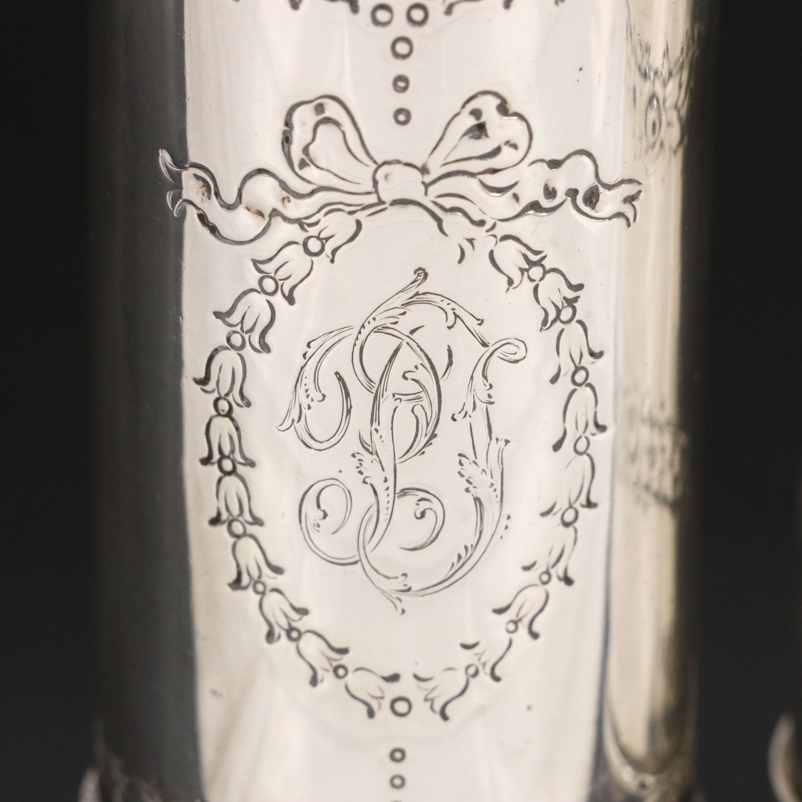 Howard & Co. Sterling Silver Repoussé Shaker Set