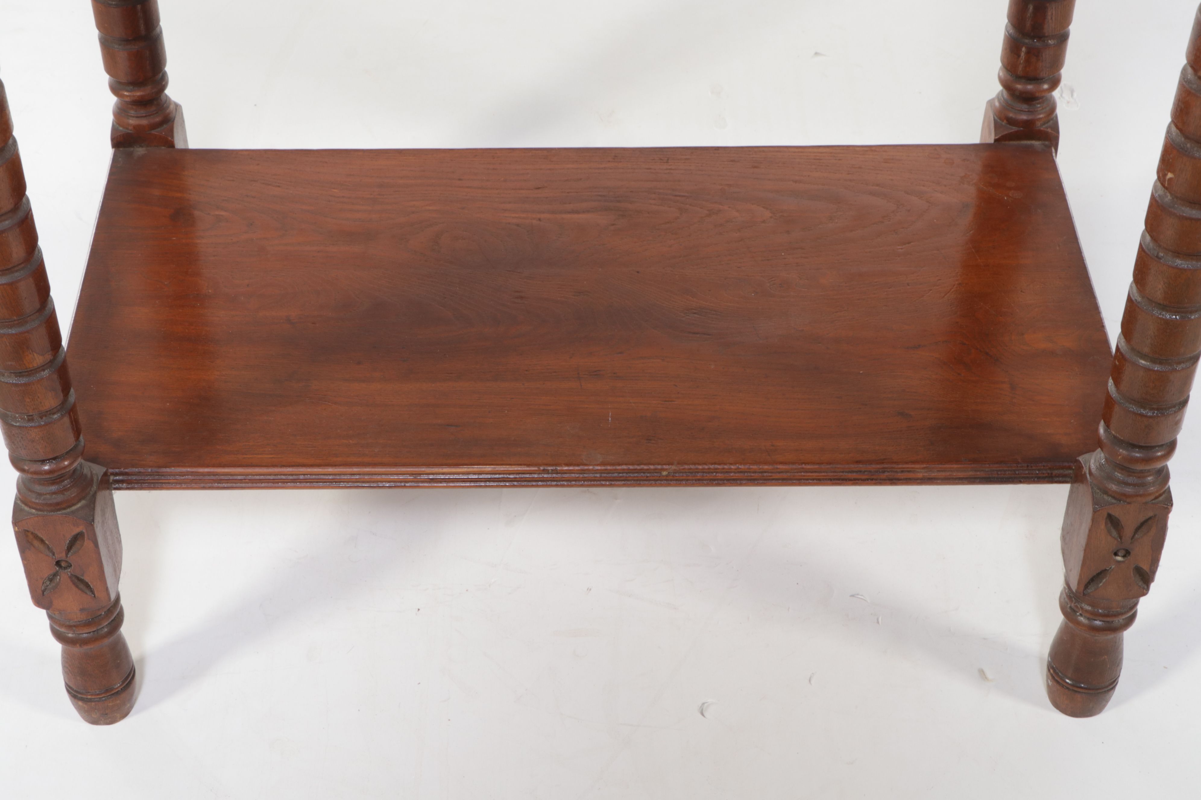 Late Victorian Wooden Single Drawer Side Table, Late 19th/ Early 20th Century