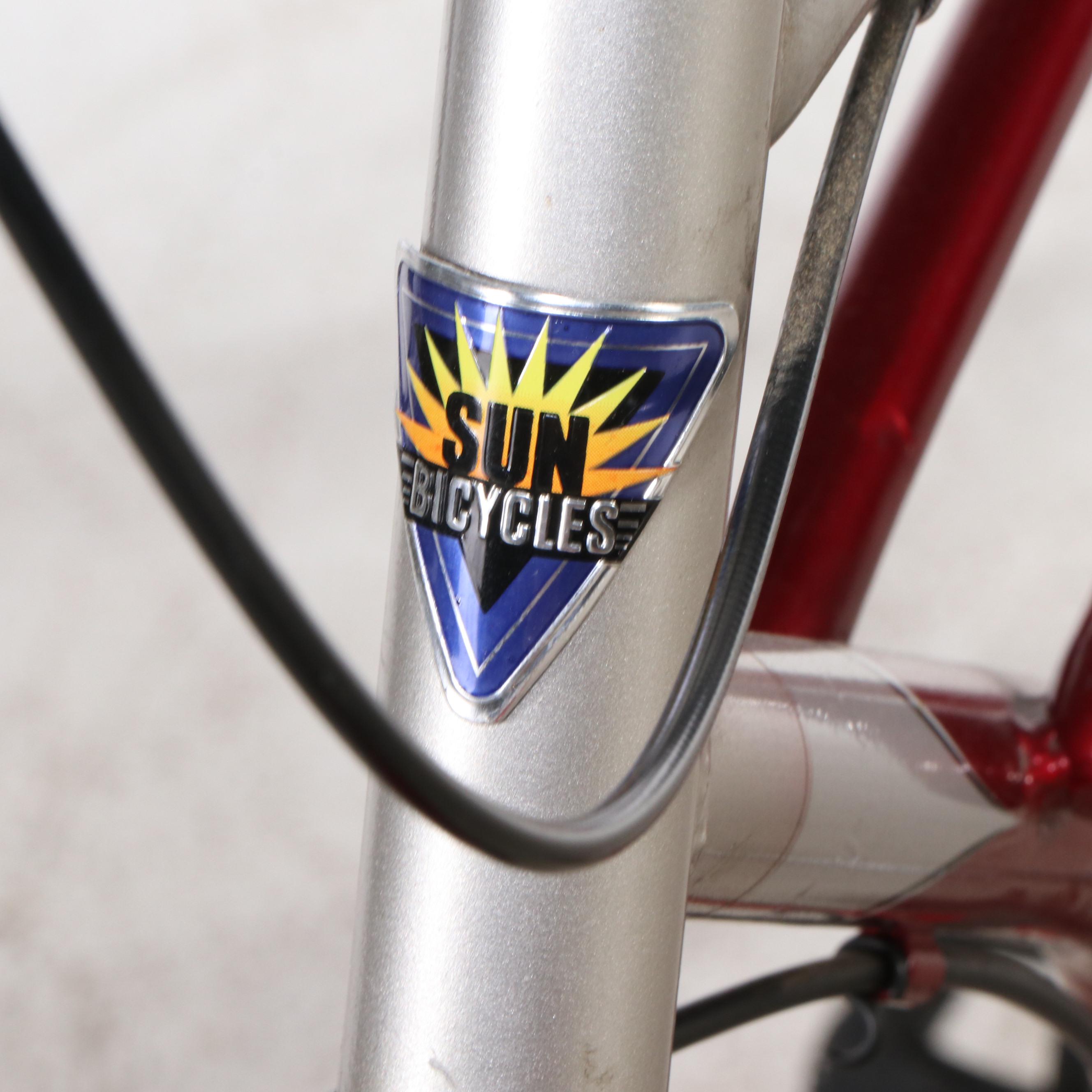 Sun Bicycles Red Retro Tandem Bicycle