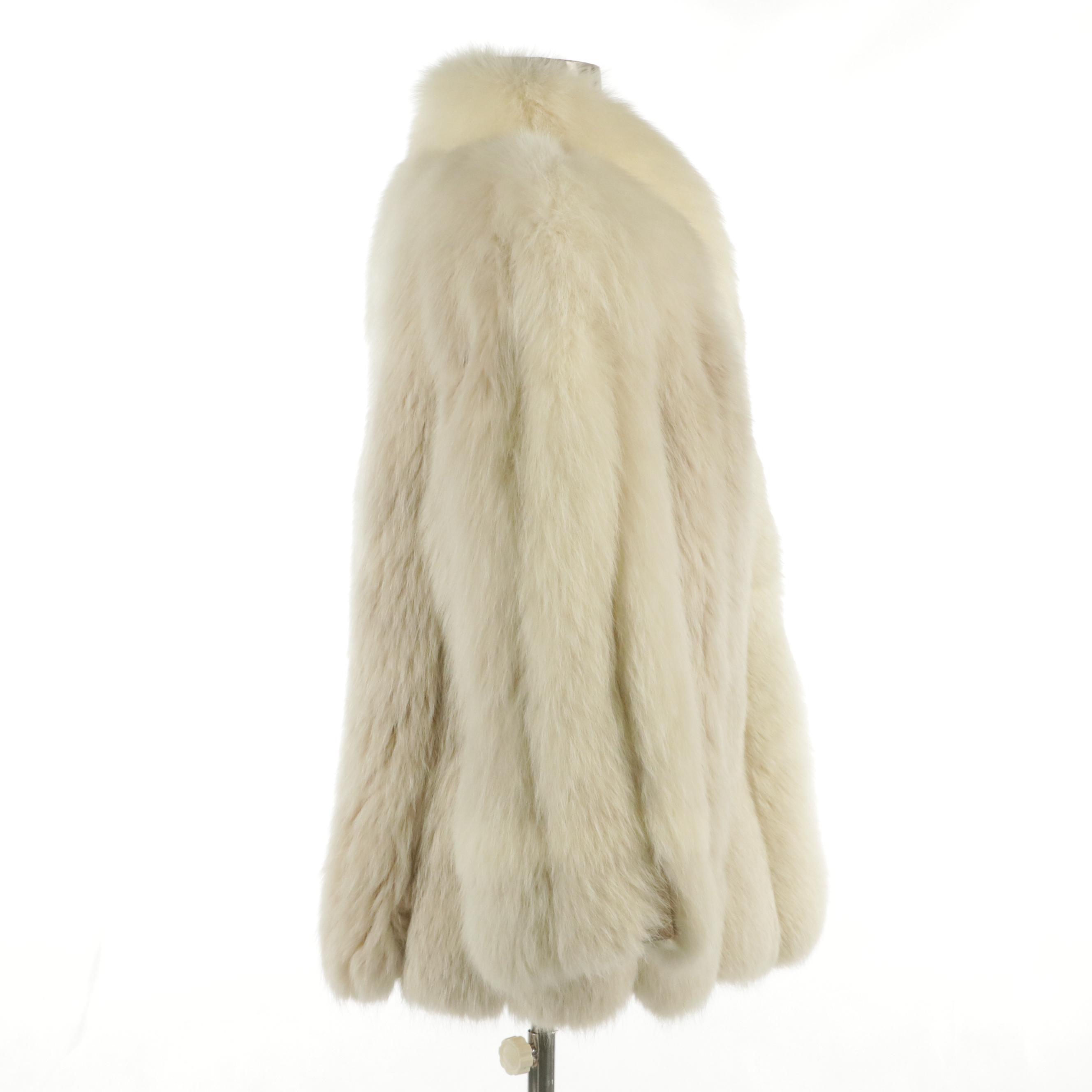 Arctic Fox Fur Stroller From Scuby Furs