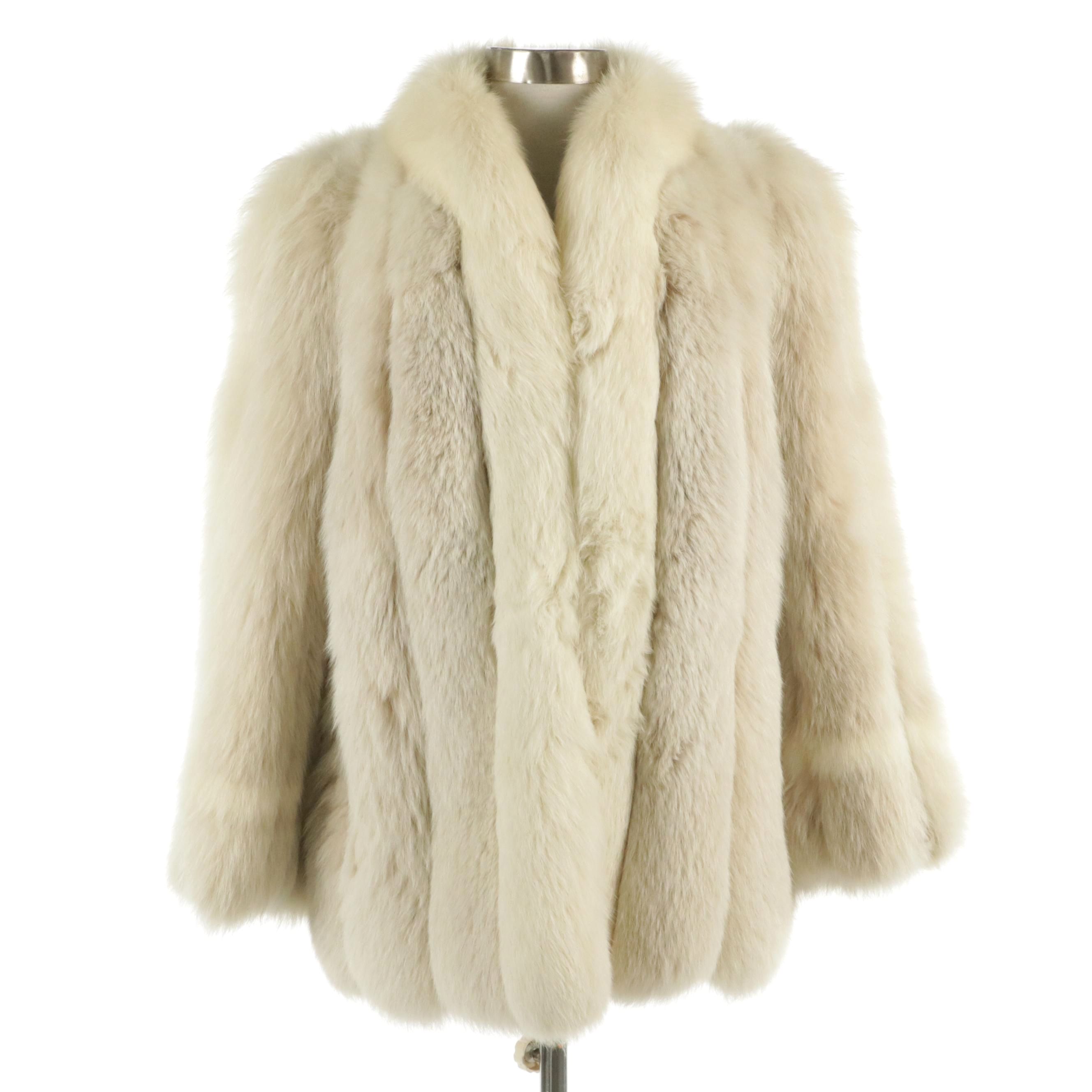 Arctic Fox Fur Stroller From Scuby Furs