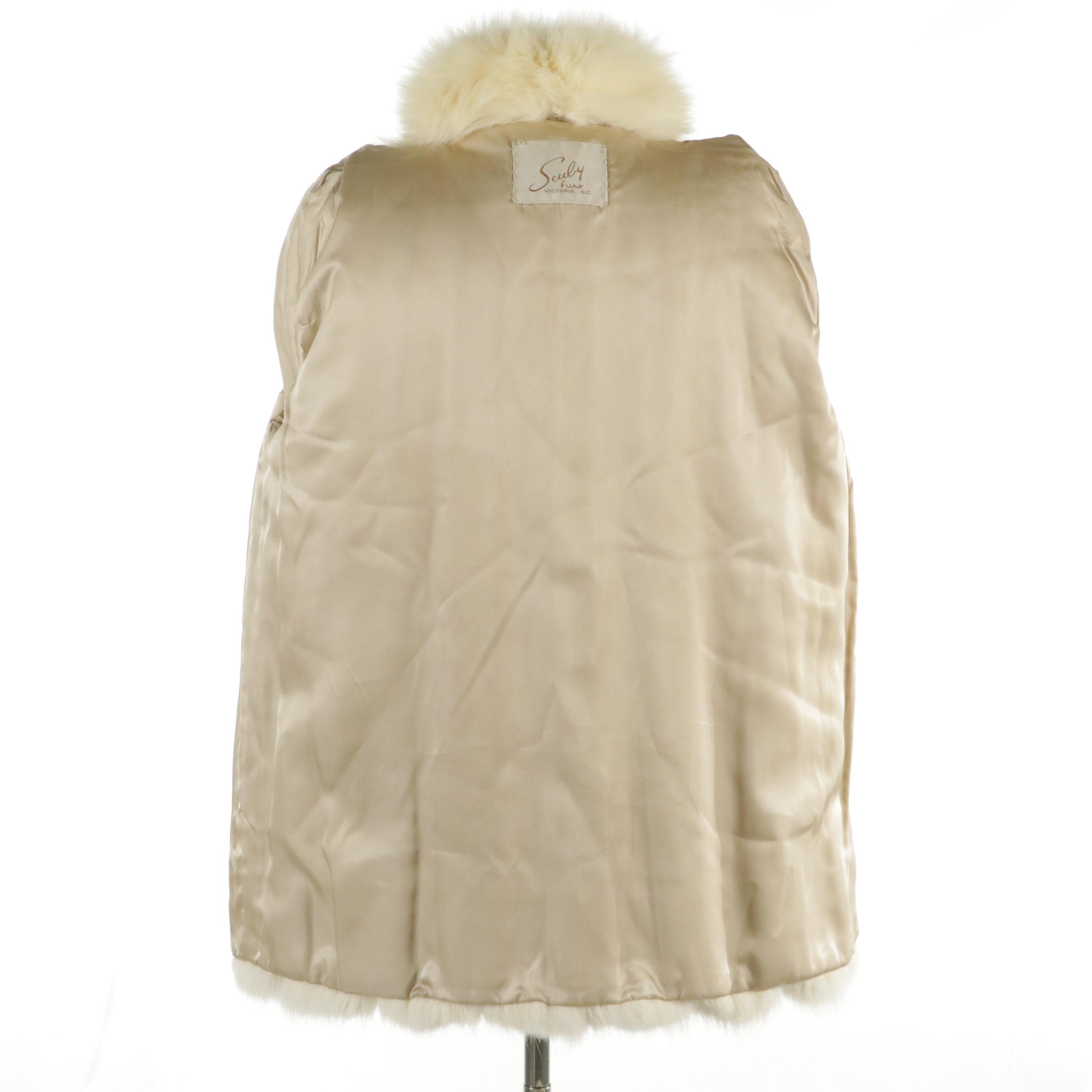 Arctic Fox Fur Stroller From Scuby Furs